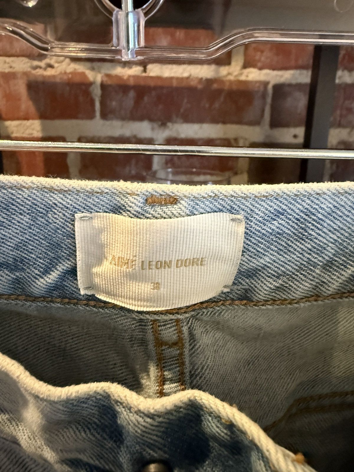 Aime Leon Dore ALD Light Wash Straight Denim Size US 38 / EU 54 - 3 Thumbnail