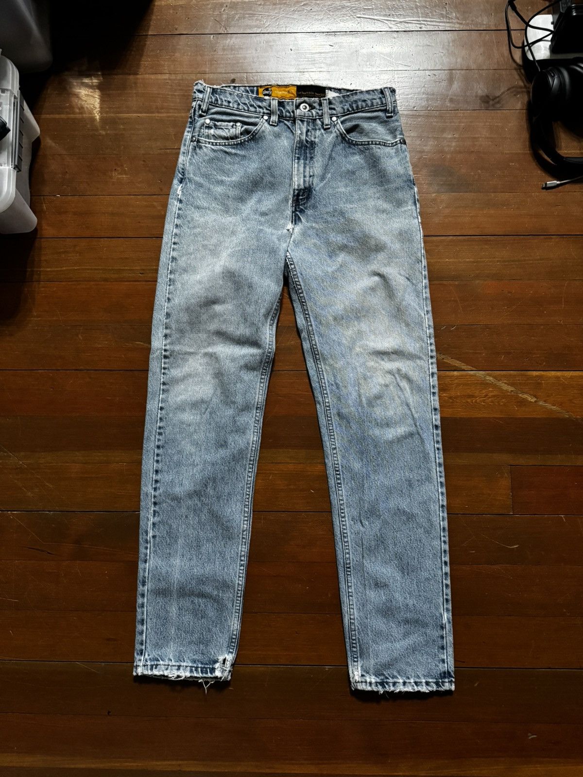 Levi's × Levi's Vintage Clothing × Vintage vintage 1993 made in usa levis silvertab straight leg jeans Size US 32 / EU 48 - 1 Thumbnail