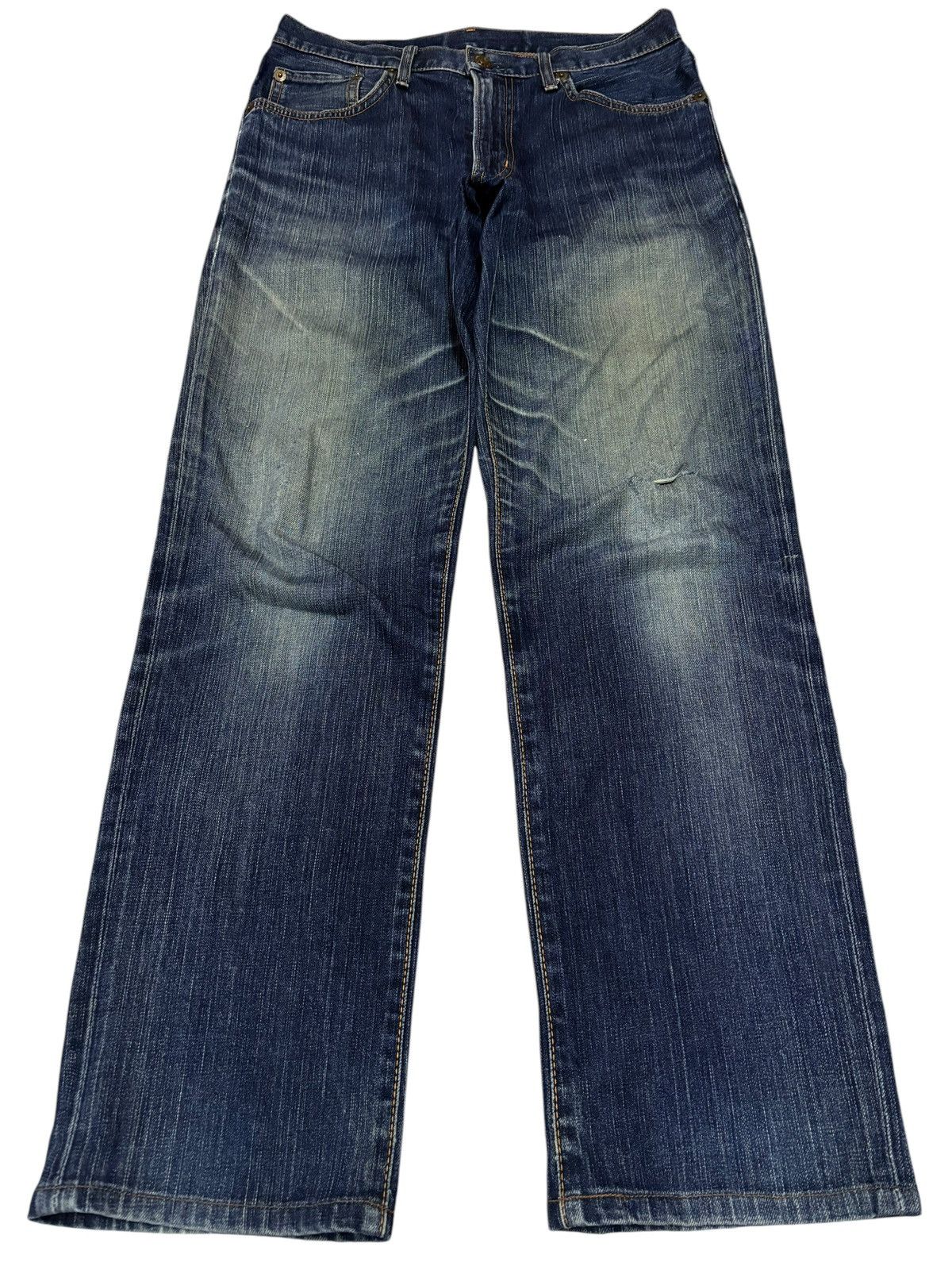 Edwin × Japanese Brand Edwin 503 Made in Japan Faded Regular Jeans Size US 31 - 1 Thumbnail