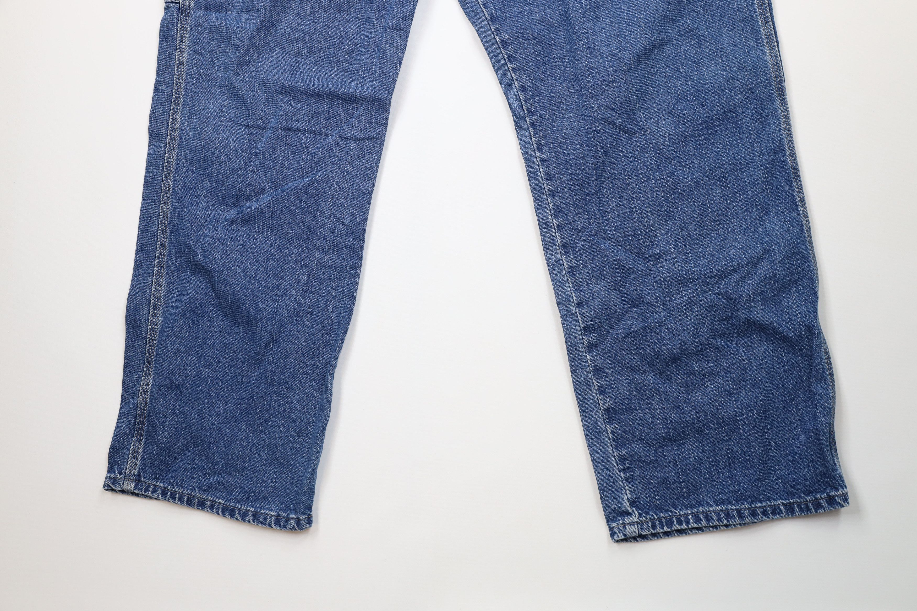 Dickies Vintage Y2K Dickies Spell Out Wide Leg Dungaree Denim Jeans Size US 44 / EU 60 - 4 Thumbnail