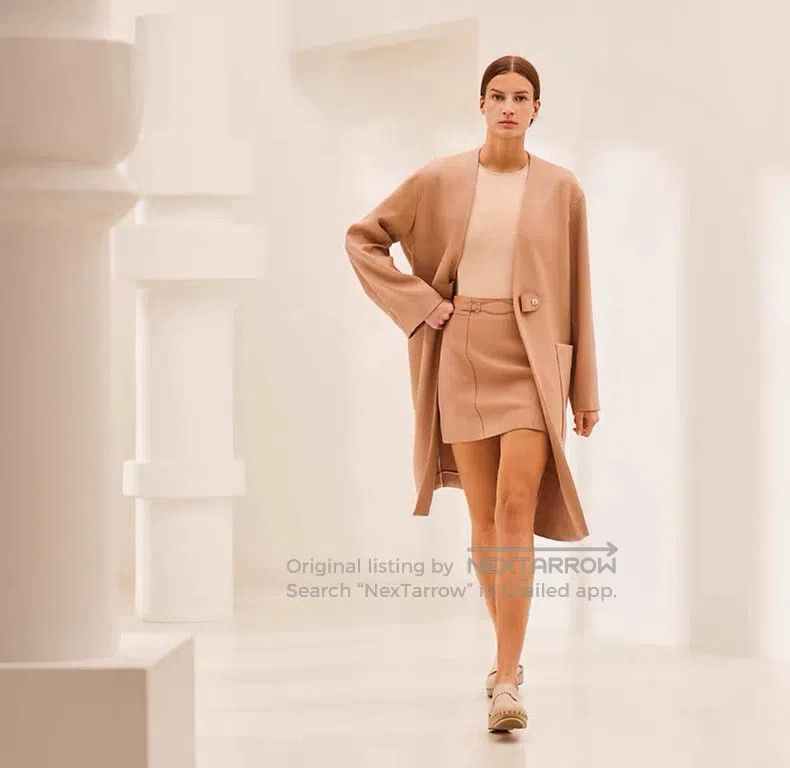 Hermes Hermes 100% Cashmere Overcoat Size XS / US 0-2 / IT 36-38 - 3 Thumbnail