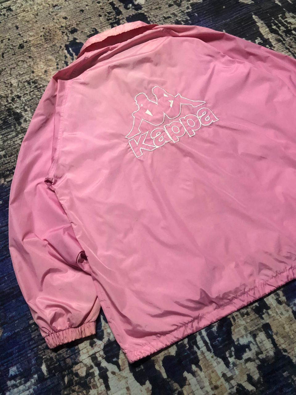 Kappa Vintage Kappa Side Tape Big Logo Windbreaker Size M / US 6-8 / IT 42-44 - 5 Thumbnail