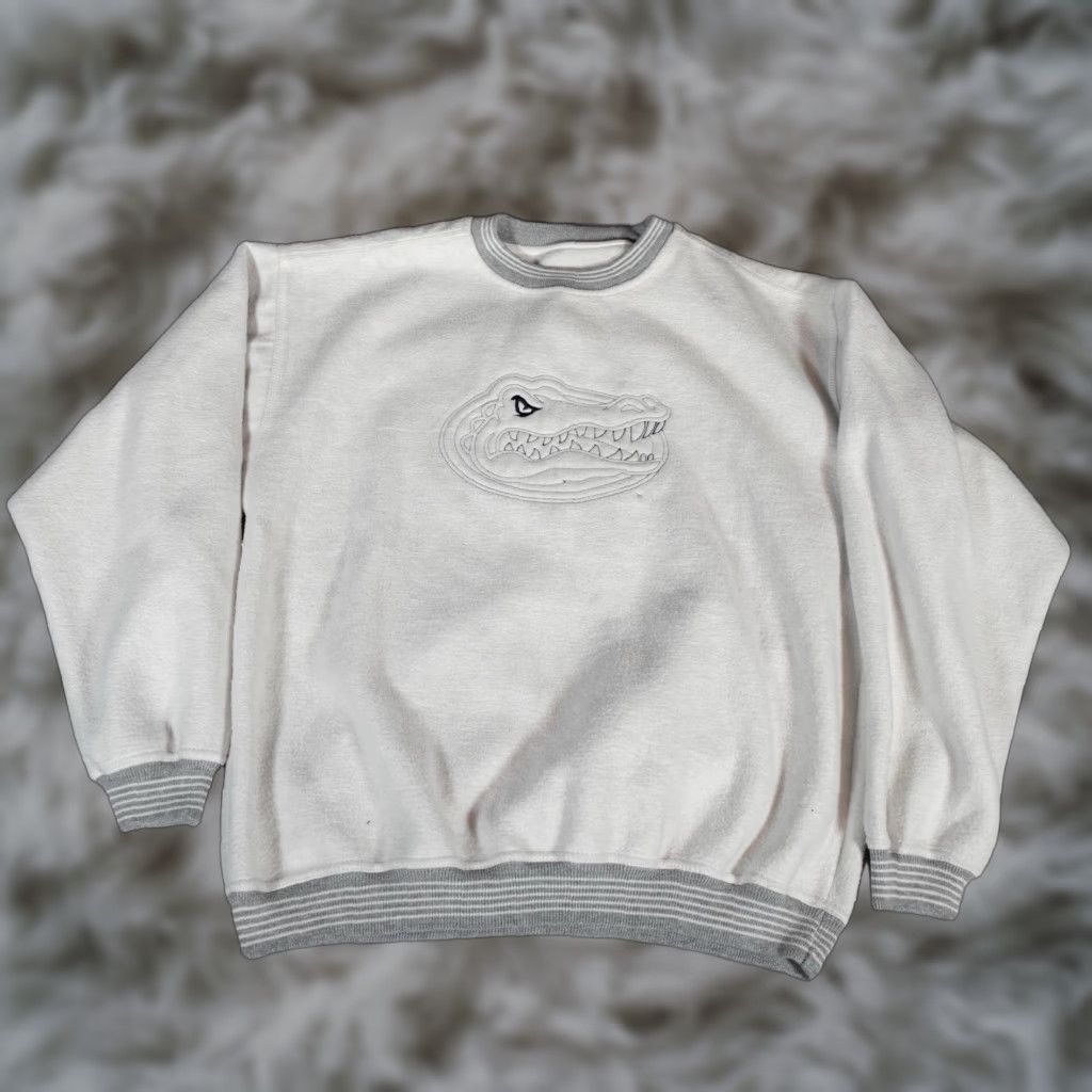 Vintage Vintage Florida Gators Reverse Fleece Sweatshirt Mens L College Gray Y2K Size US L / EU 52-54 / 3 - 1 Thumbnail