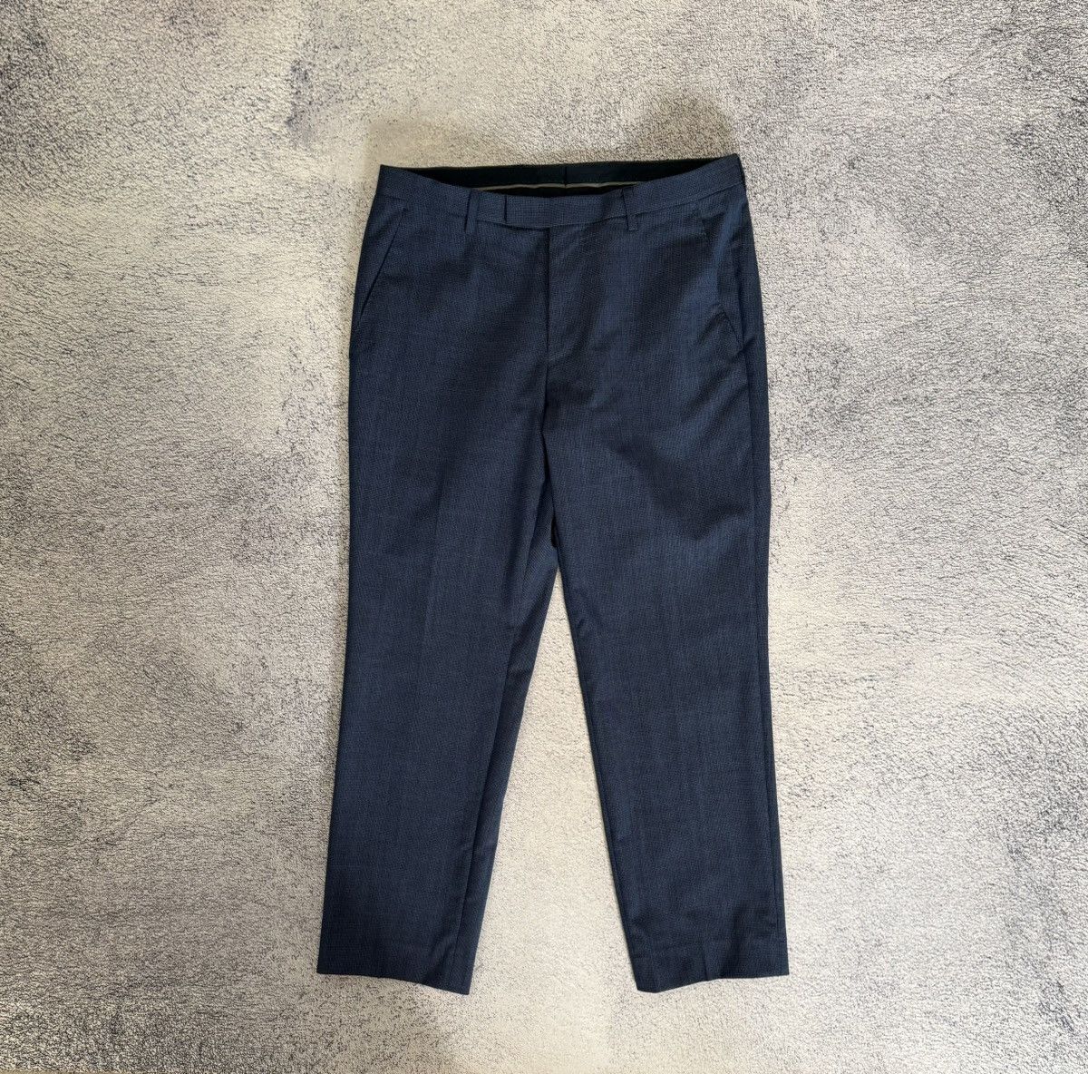Hugo Boss Hugo Boss Men Wool Suit US36R UK46 Dark Blue 2Button Germany Size 36R - 3 Thumbnail