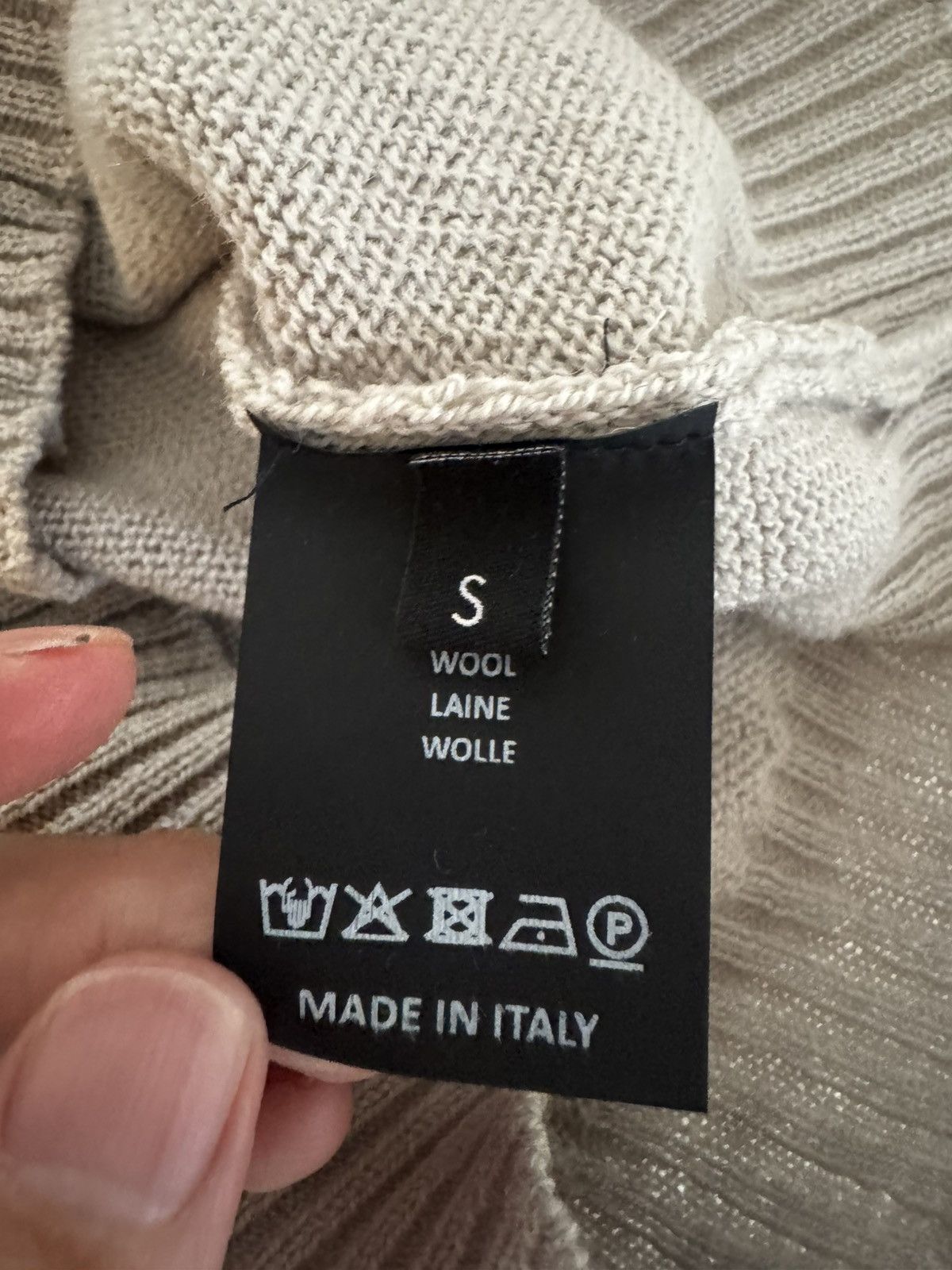 Raf Simons Raf Simons 2022SS Fine Knitted woolen Polo Size US S / EU 44-46 / 1 - 3 Thumbnail