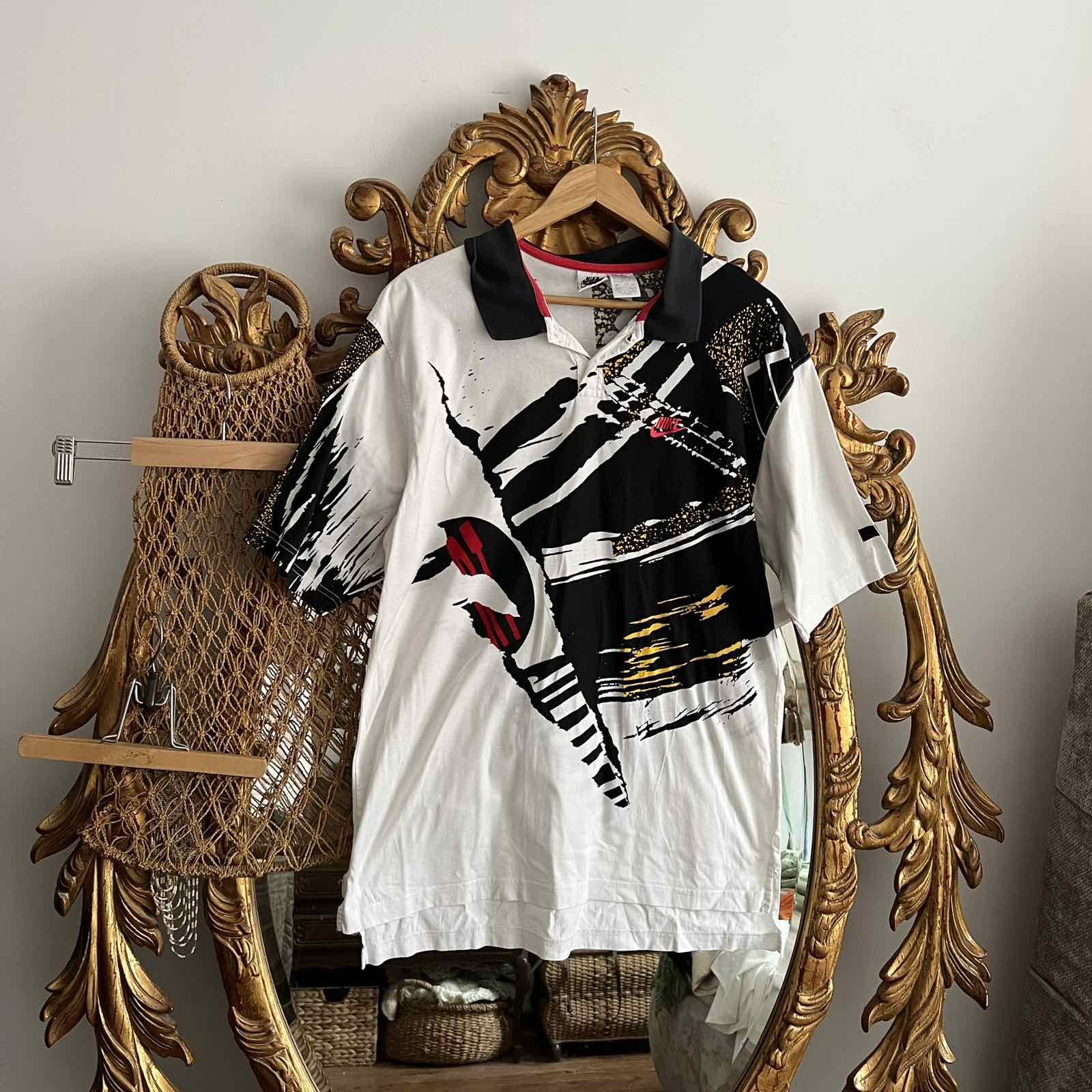 Nike Rare NIKE x ANDRE AGASSI Challenge Court Tennis 90s Tee Size US L / EU 52-54 / 3 - 1 Thumbnail