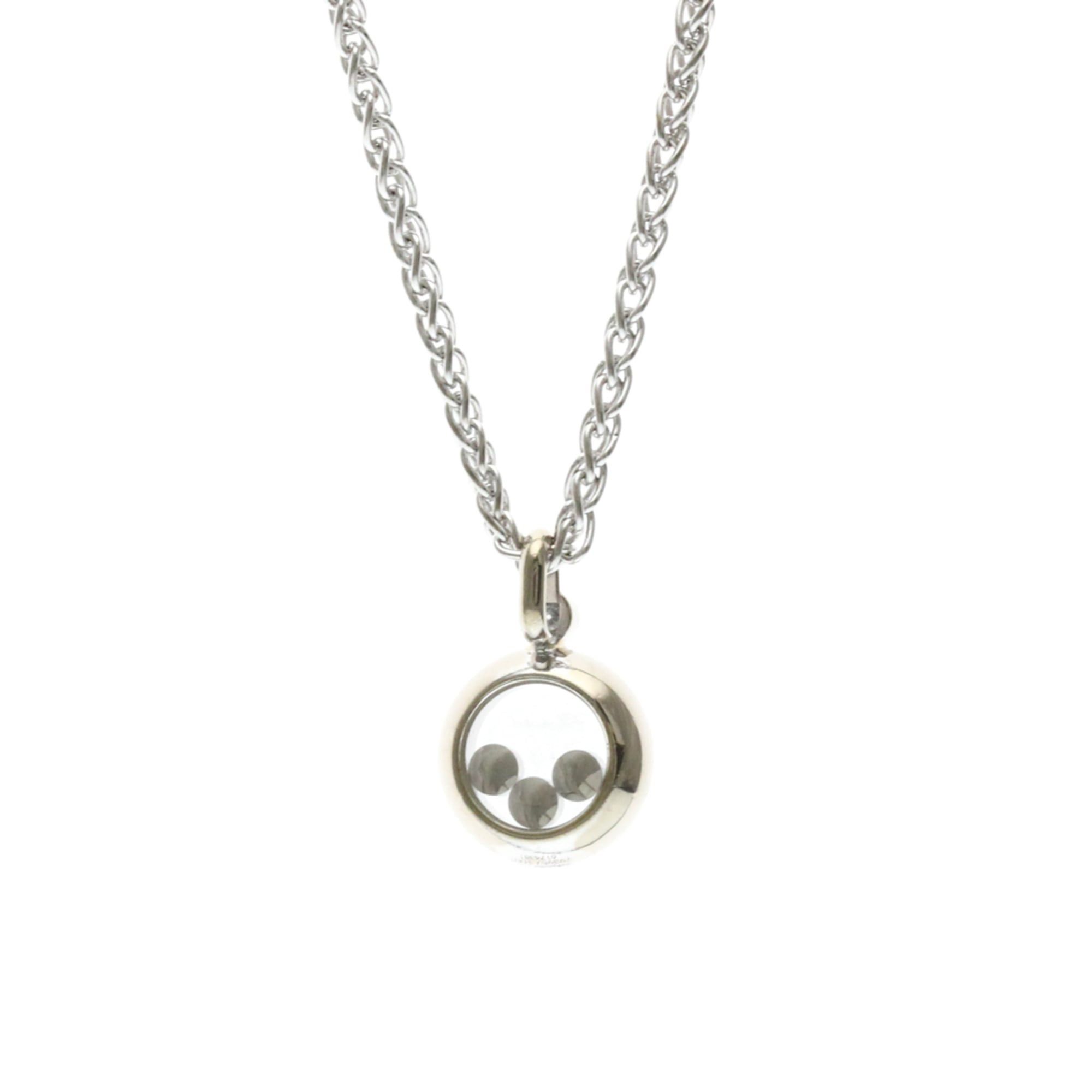 Chopard Happy Diamonds Necklace WG 793957 Product Condition Rank A Weight 11.8g