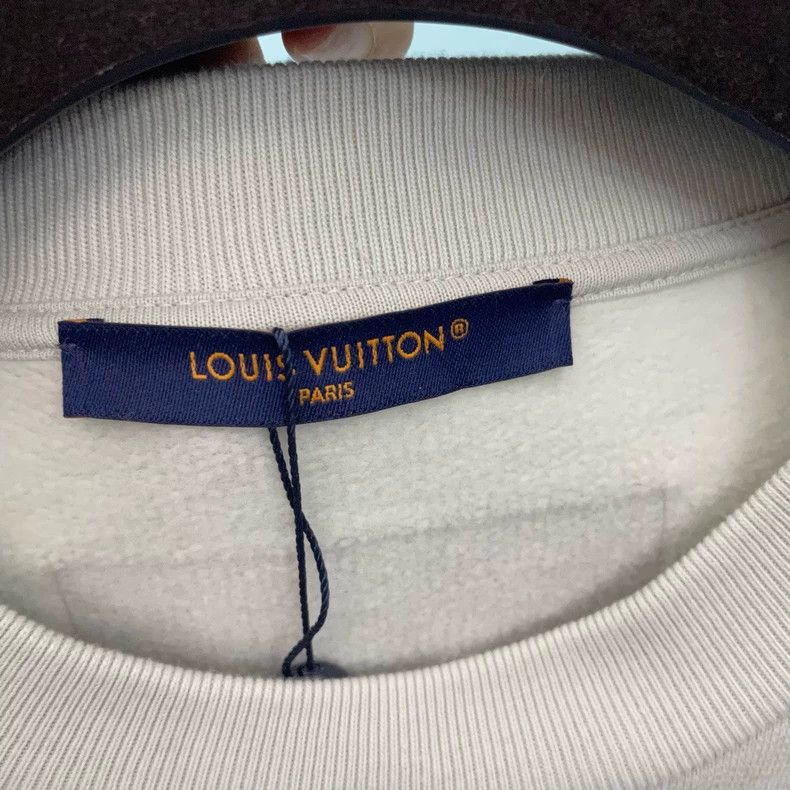 Louis Vuitton Louis Vuitton Devil's eye chest flocked graffiti sweatshirt Size US M / EU 48-50 / 2 - 3 Thumbnail