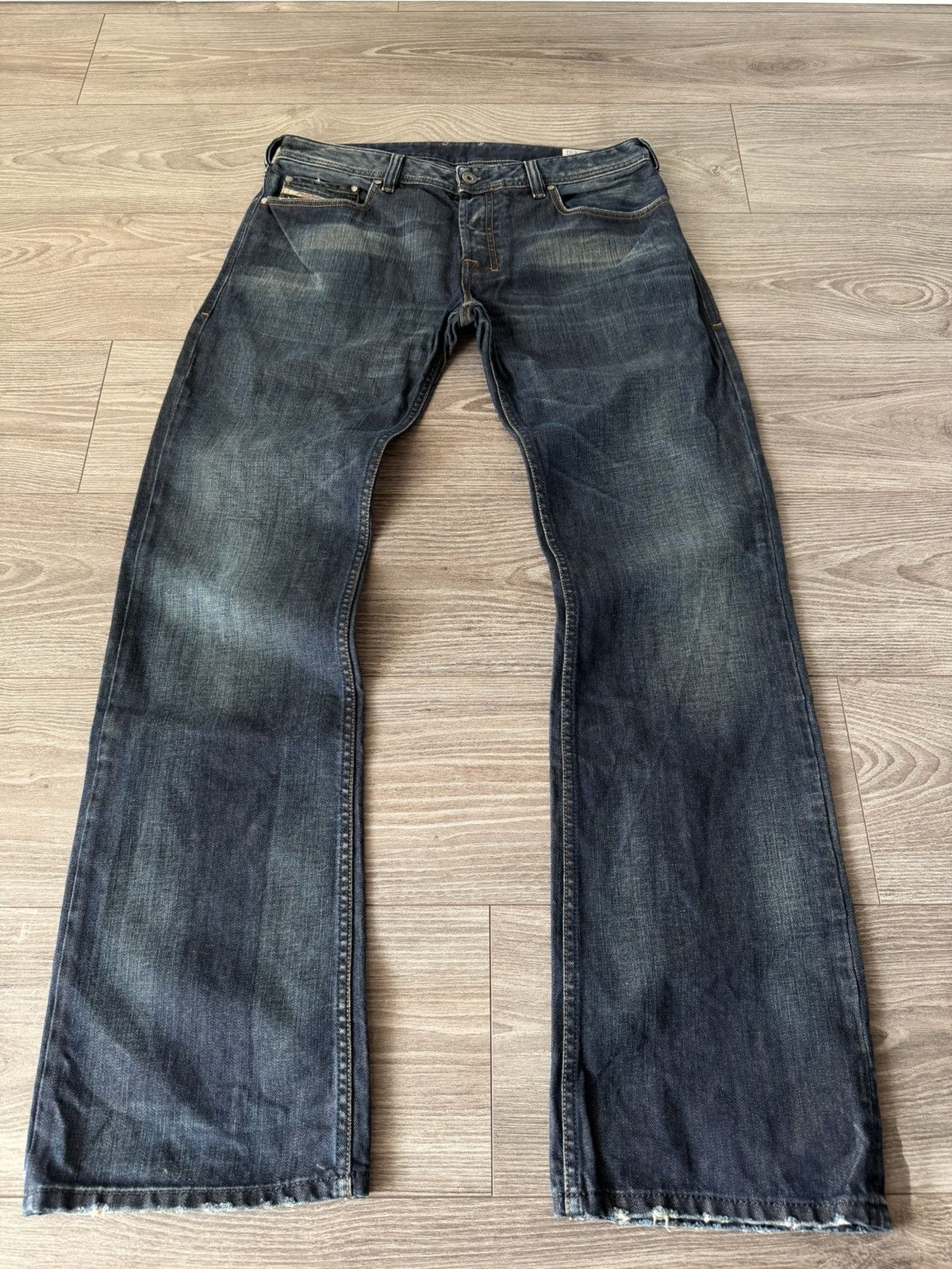 Diesel ‼️Vintage Diesel IND Ladder Baggy Black Denim Jeans‼️ Size US 33 - 12 Thumbnail