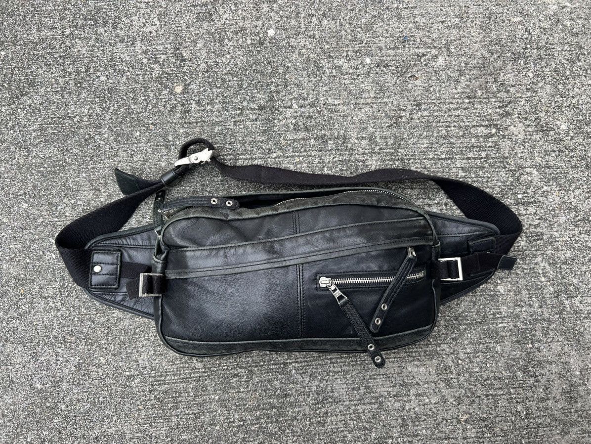 Leather Vintage Masterpiece Japan Patina Black Leather Bag Size ONE SIZE - 9 Thumbnail