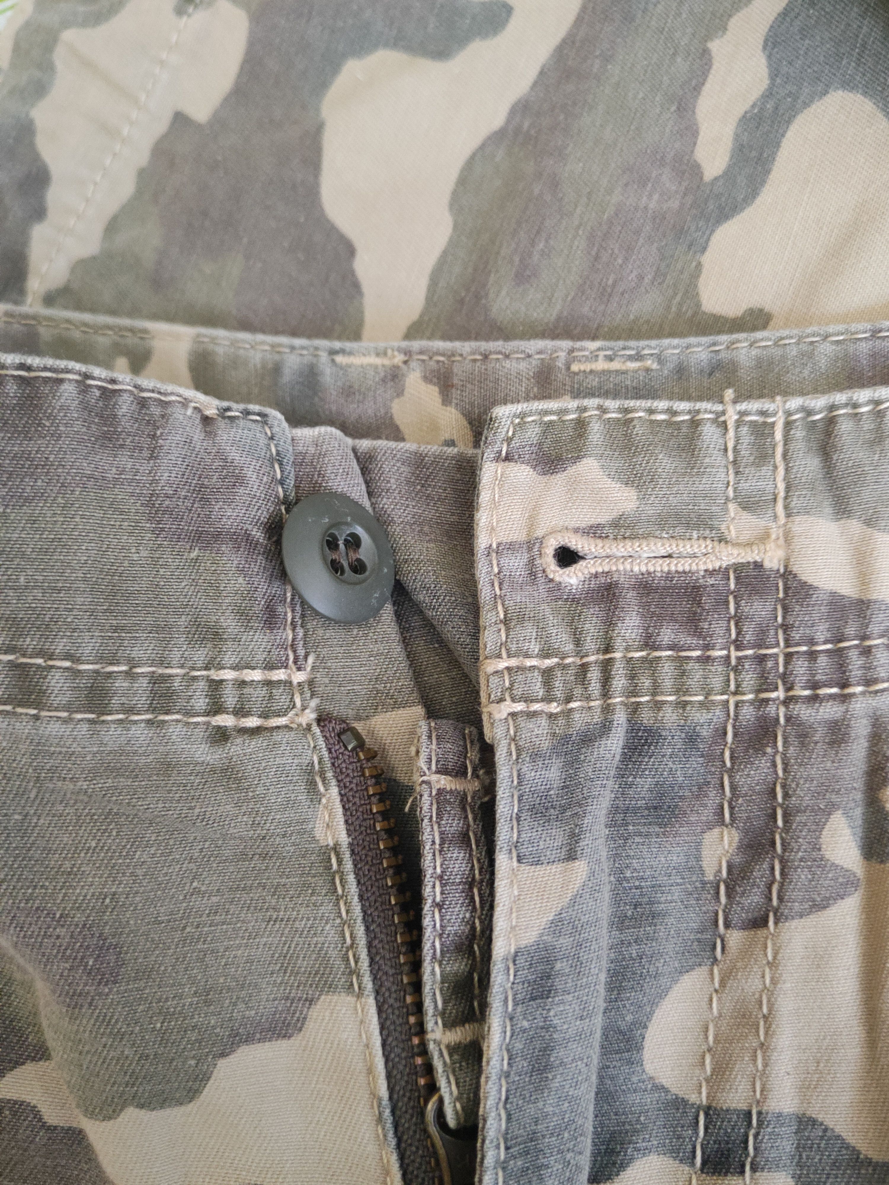 Japanese Brand DL Uniqlo Camouflage Multipocket Cargo Pants #1749 Size US 30 / EU 46 - 14 Thumbnail