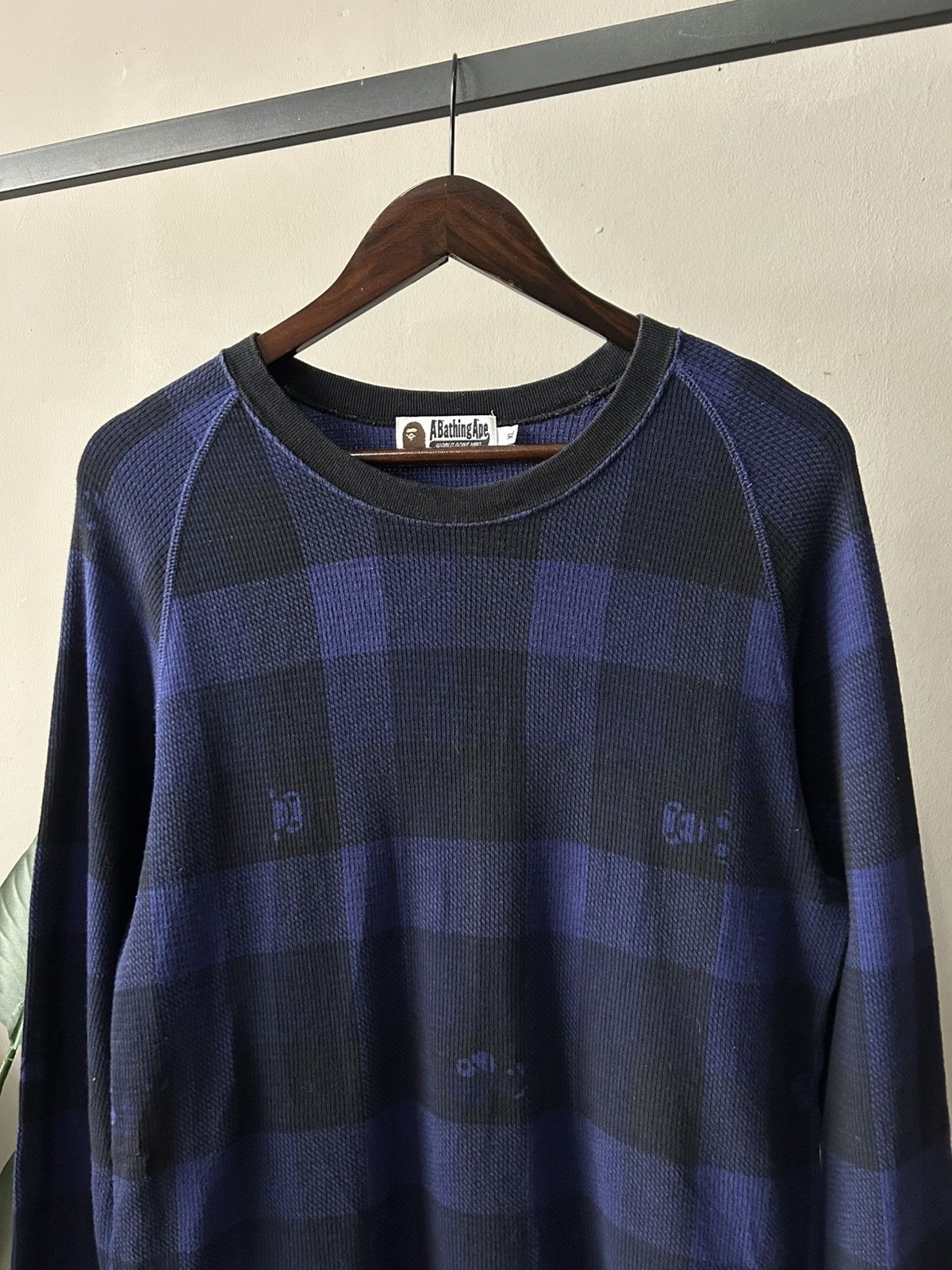 Bape Bape Japan Monogram Long Sleeve Size US XL / EU 56 / 4 - 5 Thumbnail