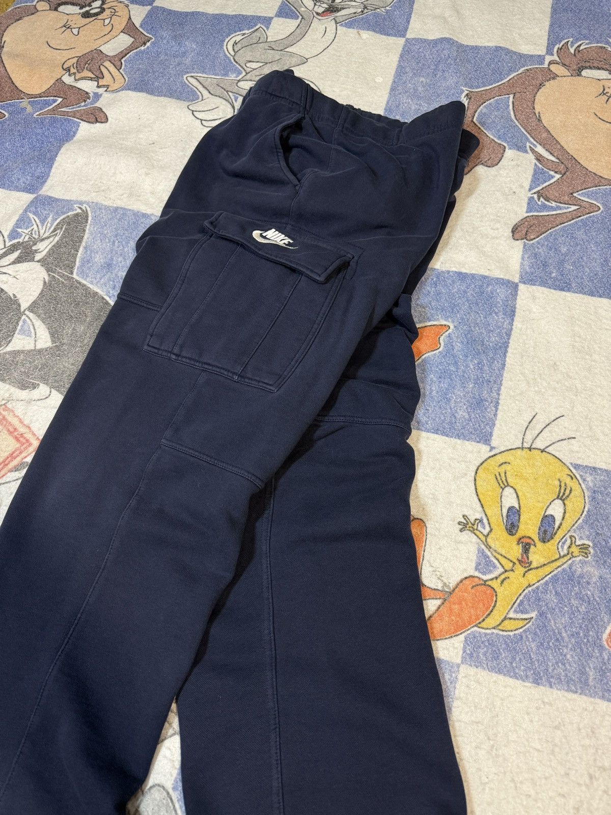 Nike Y2k nike cargo sweatpants Size US 36 / EU 52 - 2 Thumbnail
