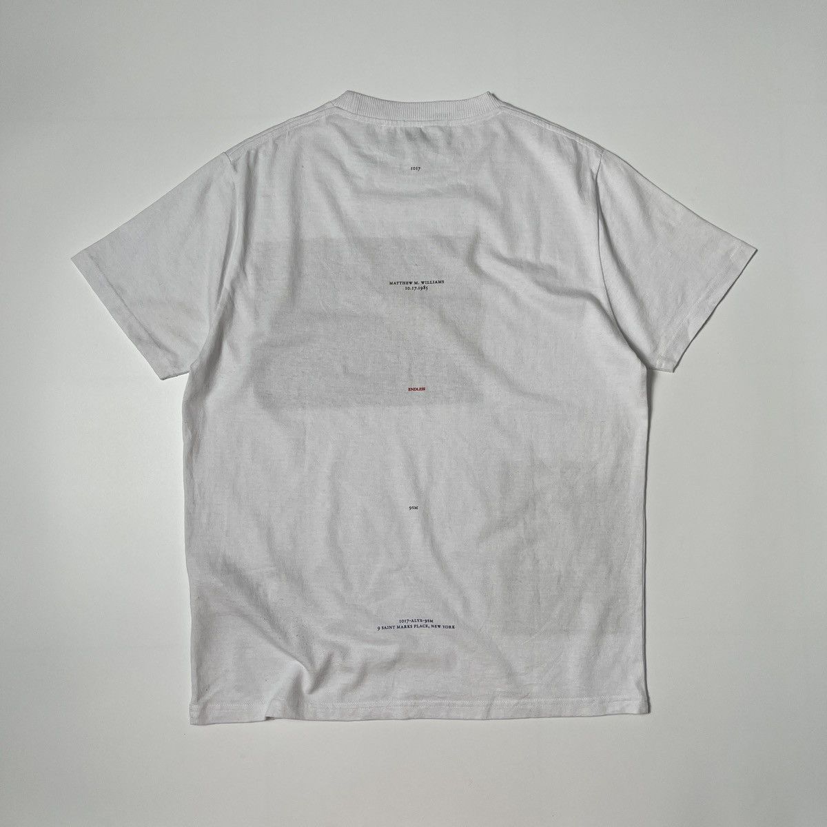 1017 ALYX 9SM 1017 ALYX 9SM Flag Ring Tee White Size US XS / EU 42 / 0 - 7 Thumbnail