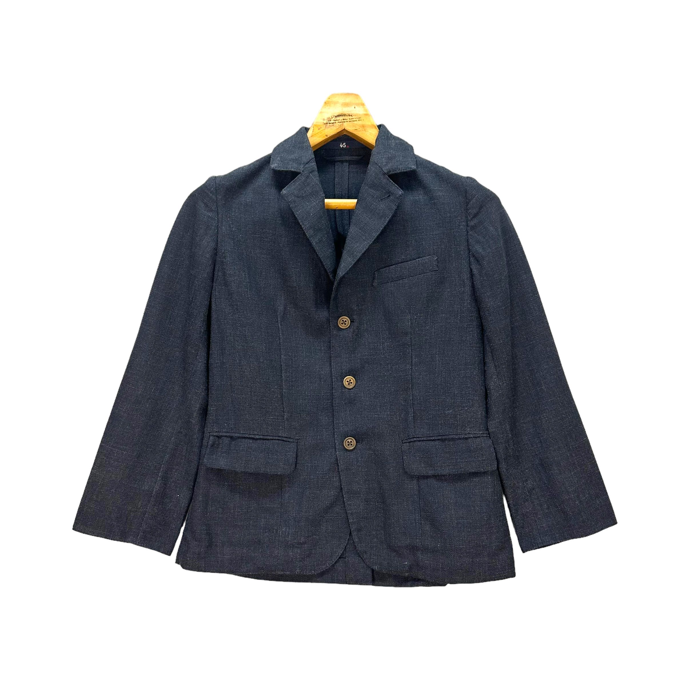 45rpm 45rpm STUDIO WOOL SILK LINEN CASUAL JACKET #8325-004 Size S / US 4 / IT 40 - 1 Thumbnail