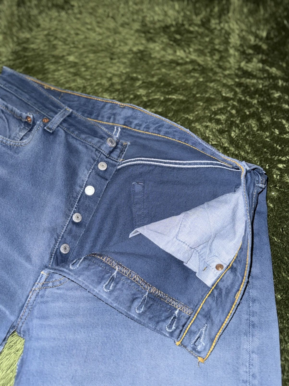 Levi's [W36/L36] Levi’s 501 Europe Hand-Dyed Wash Denim Pants Size US 36 / EU 52 - 3 Thumbnail