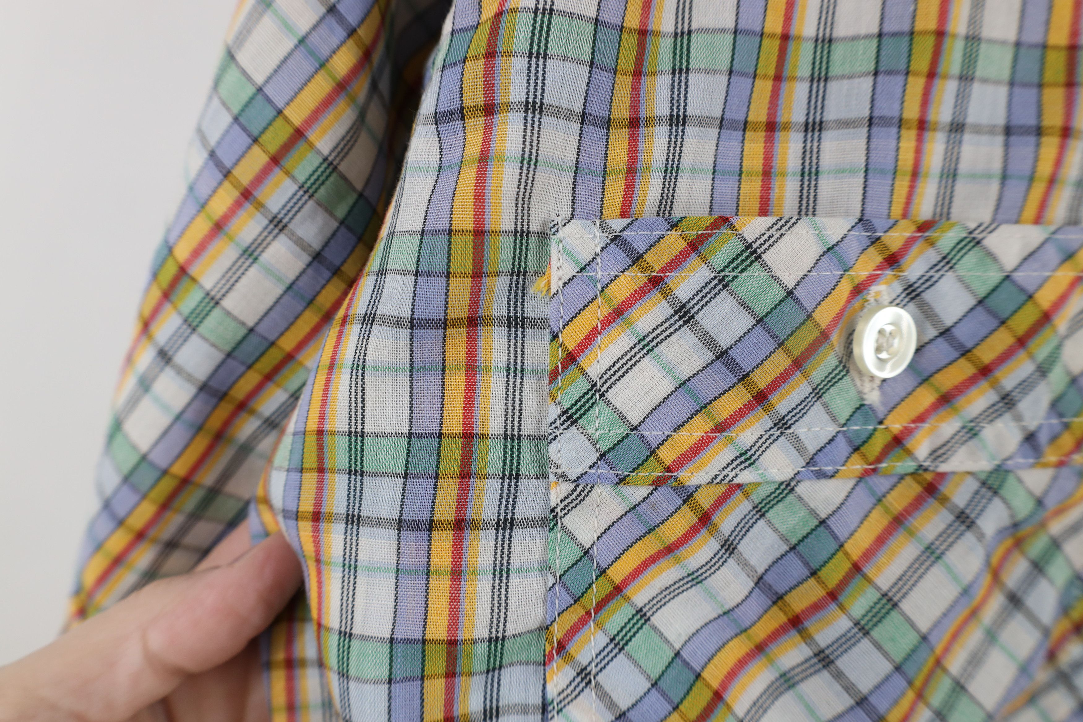 Levi's × Vintage Vintage 70s Levis Western Short Sleeve Button Shirt USA Size US M / EU 48-50 / 2 - 5 Thumbnail