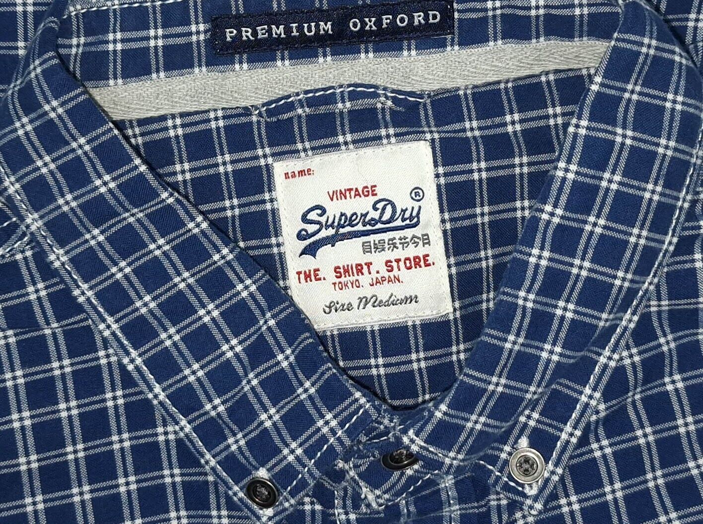 Superdry SUPERDRY SHIRT LONG SLEEVE COTTON SIZE M Size US M / EU 48-50 / 2 - 4 Thumbnail