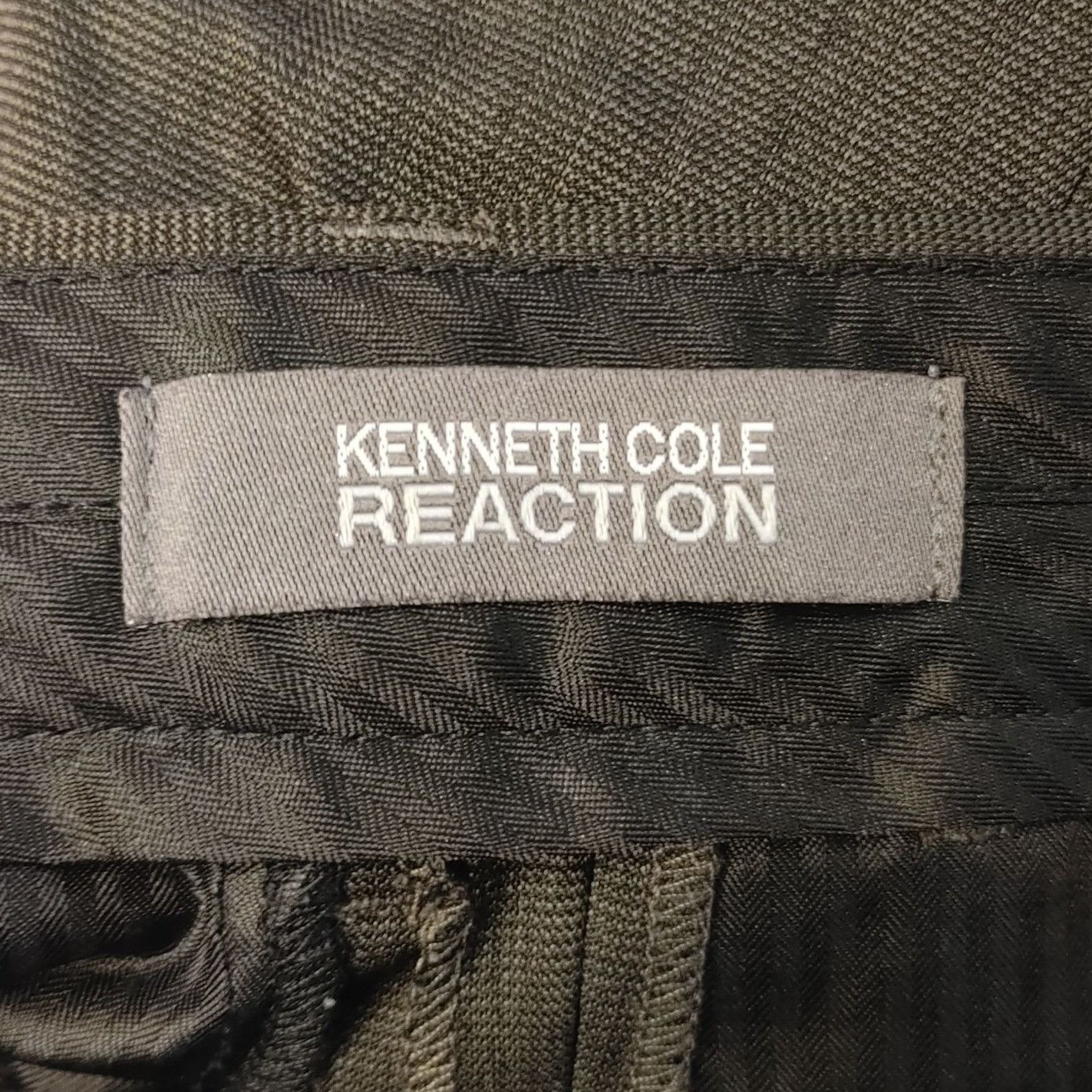 Kenneth Cole Kenneth Cole Reaction Women's Black Straight Leg Dress Pants Size 38" / US 16 / IT 52 - 3 Thumbnail