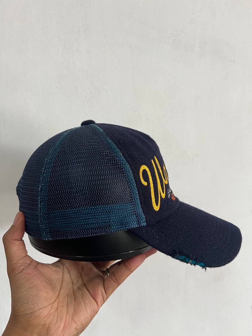 Hat Club Back Number Warrior Striped New York Trucker Hat Size ONE SIZE - 6 Thumbnail