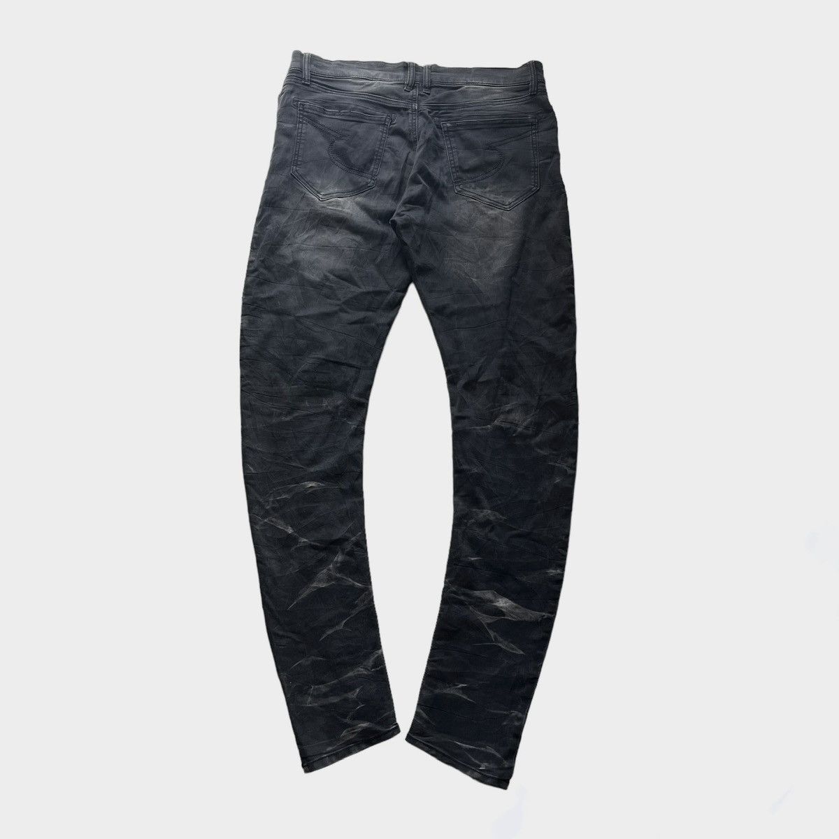 image of If Six Was Nine x Le Grande Bleu L G B Semantic Design Curved Pants in Black, Men's (Size 34)