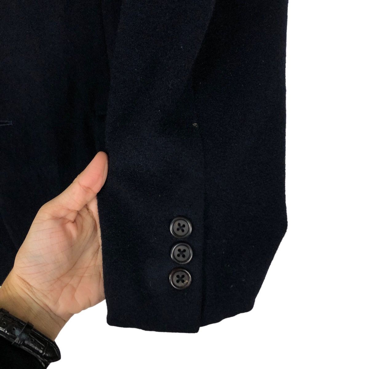 Burberry 🔥Vintage Wool Jacket Chore Burberrys Double Breast Size US L / EU 52-54 / 3 - 15 Thumbnail