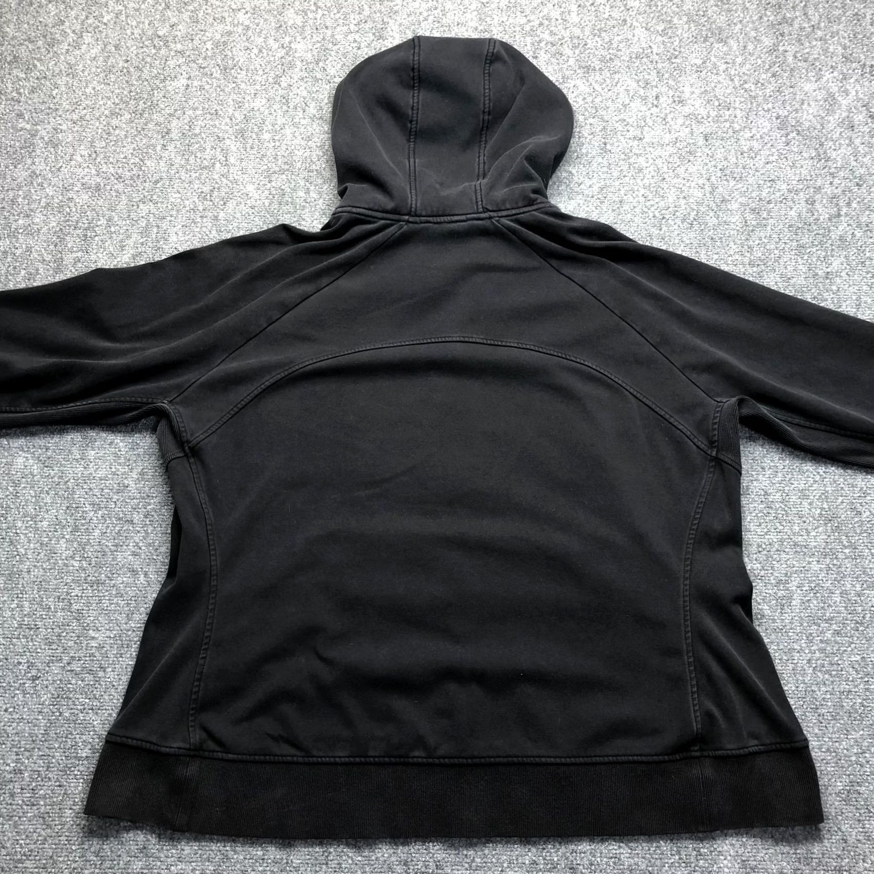 Athleta Athleta Hoodie Womens 3X Black Full Zip Fleece Raglan Thumbhole Pockets Relaxed Size XXL / US 16-18 / IT 52-54 - 7 Thumbnail