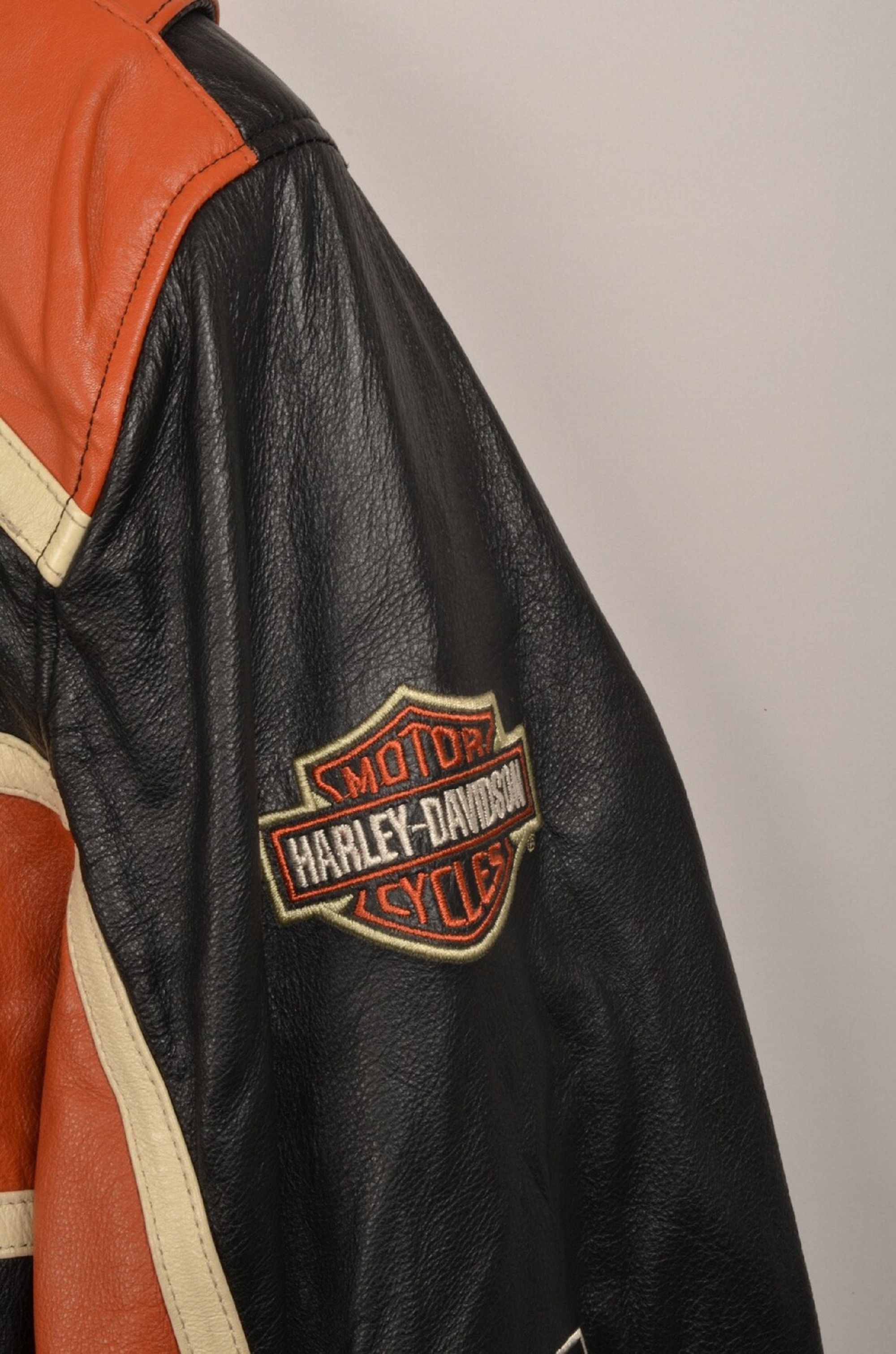 Harley Davidson 🔥 🔥 HARLEY DAVIDSON LEATHER JACKET STREETWEAR Size US XXL / EU 58 / 5 - 4 Thumbnail