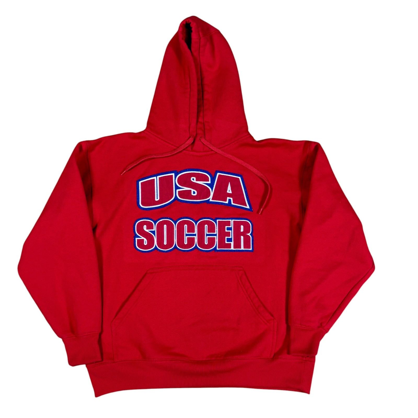Vintage vintage 90s Team USA soccer hoodie M streetwear sportswear Size US M / EU 48-50 / 2 - 1 Thumbnail