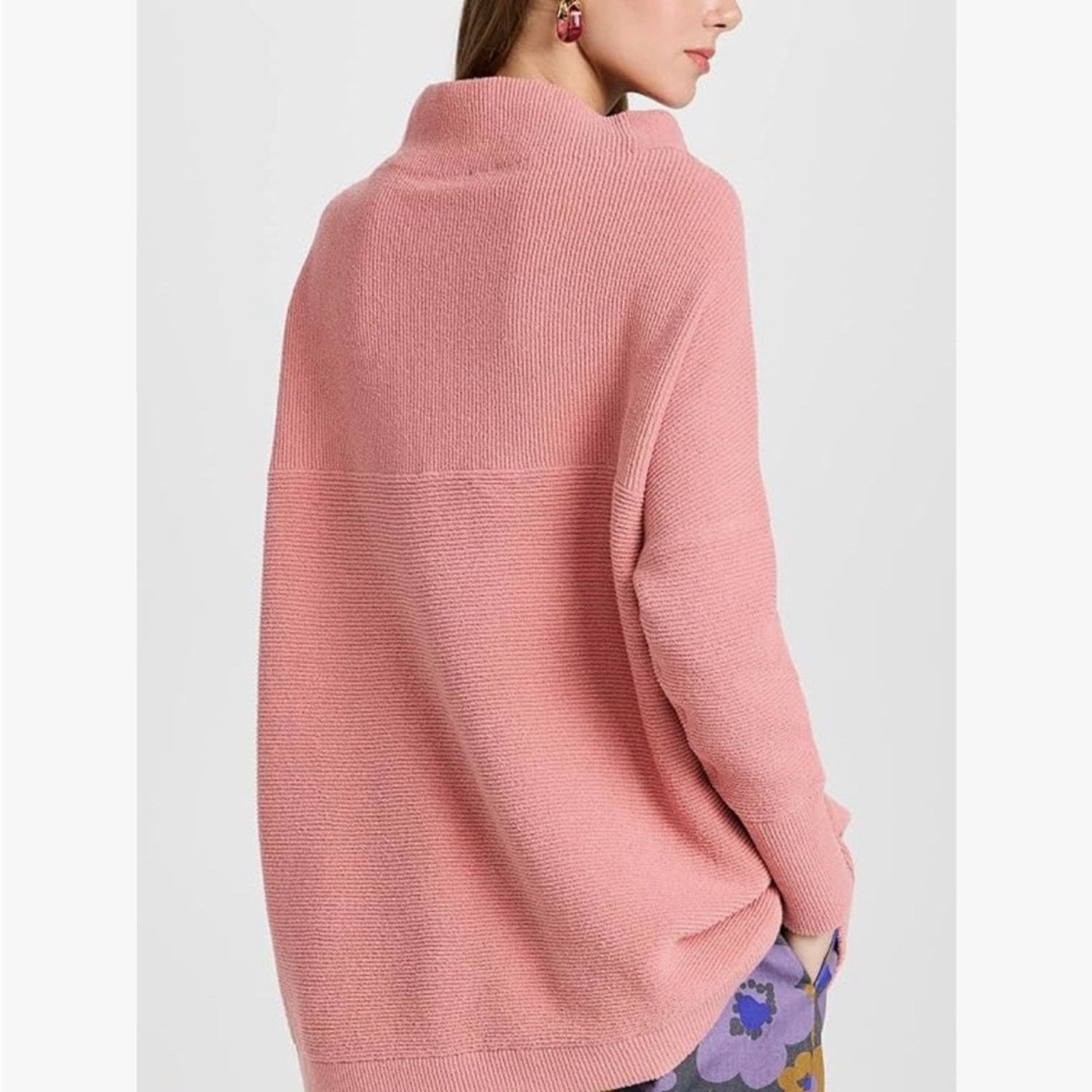 Free People FP Movement Ottoman Slouchy Sweater sun sand oversized S Size S / US 4 / IT 40 - 10 Thumbnail