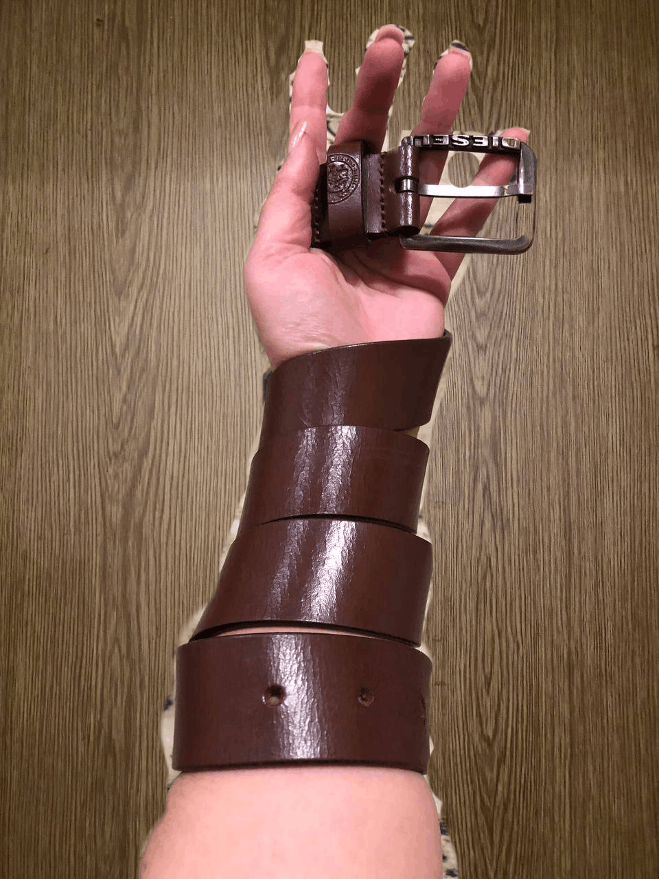 Diesel Vintage Leather Diesel Belt Size ONE SIZE - 1 Thumbnail