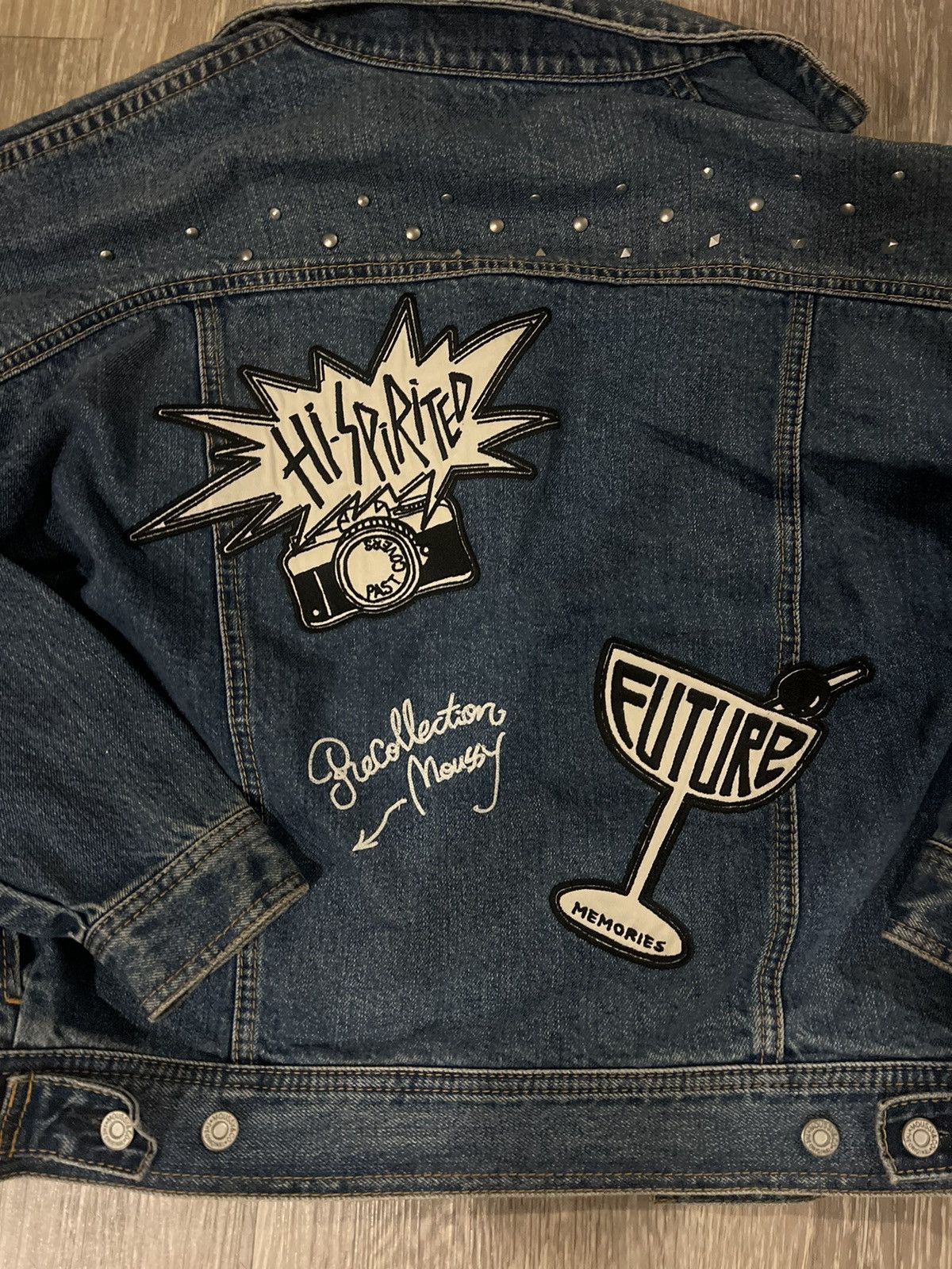 Japanese Brand × MOUSSY One of a kind Moussy Denim Jacket Size ONE SIZE - 2 Thumbnail