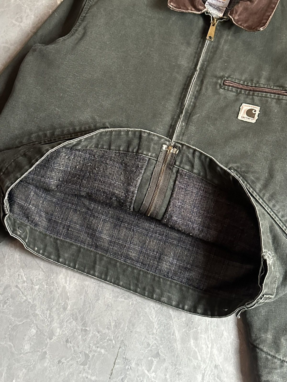 Carhartt 00’s Carhartt Detroit [ J97-MOS ] 00’s Size US L / EU 52-54 / 3 - 6 Thumbnail