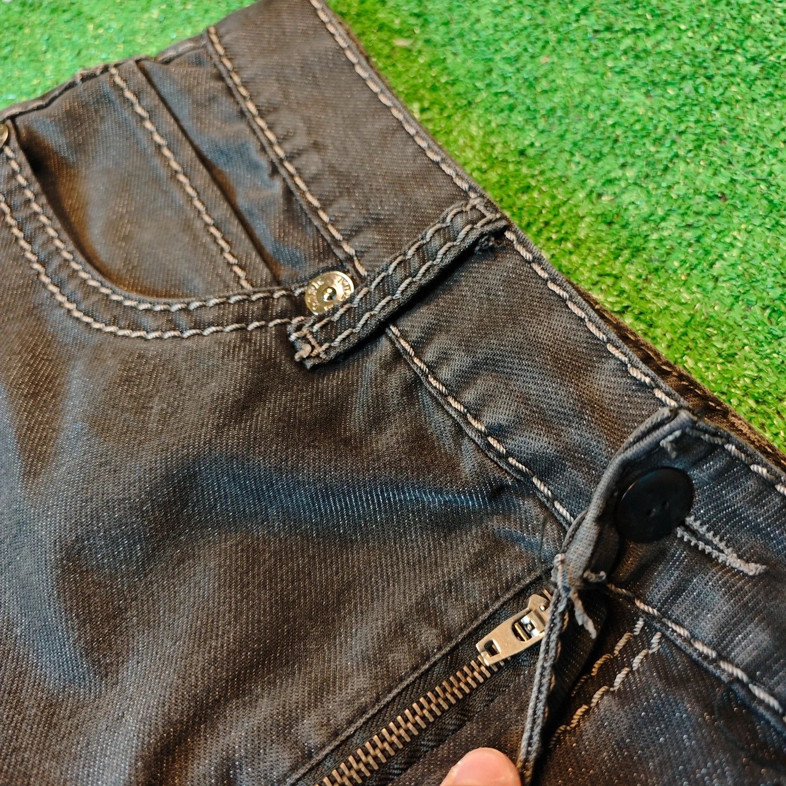 Other Kosmo Lupo Jeans Mens 30 Straight embroidered drip y2k Size US 30 / EU 46 - 10 Thumbnail