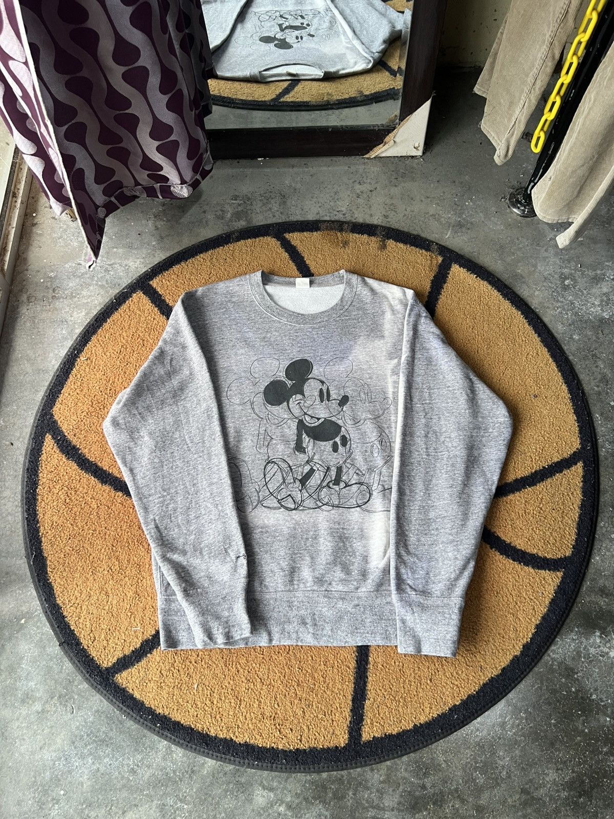 Andy Warhol × Uniqlo 🔥Andy Warhol x Uniqlo x Mickey Mouse Crewneck Sweatshirt Size US M / EU 48-50 / 2 - 1 Thumbnail