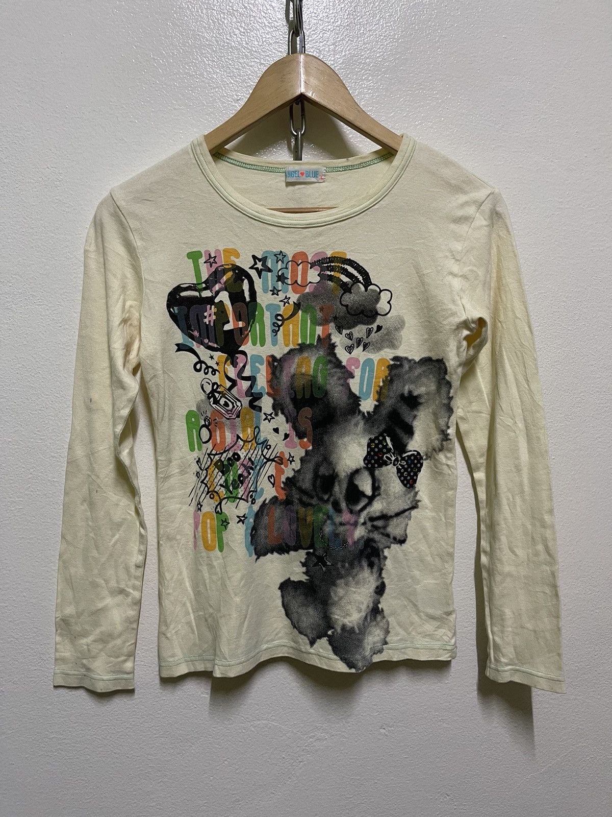 Angel Blue Angel Blue Printed Long Sleeve Size L / US 10 / IT 46 - 1 Thumbnail