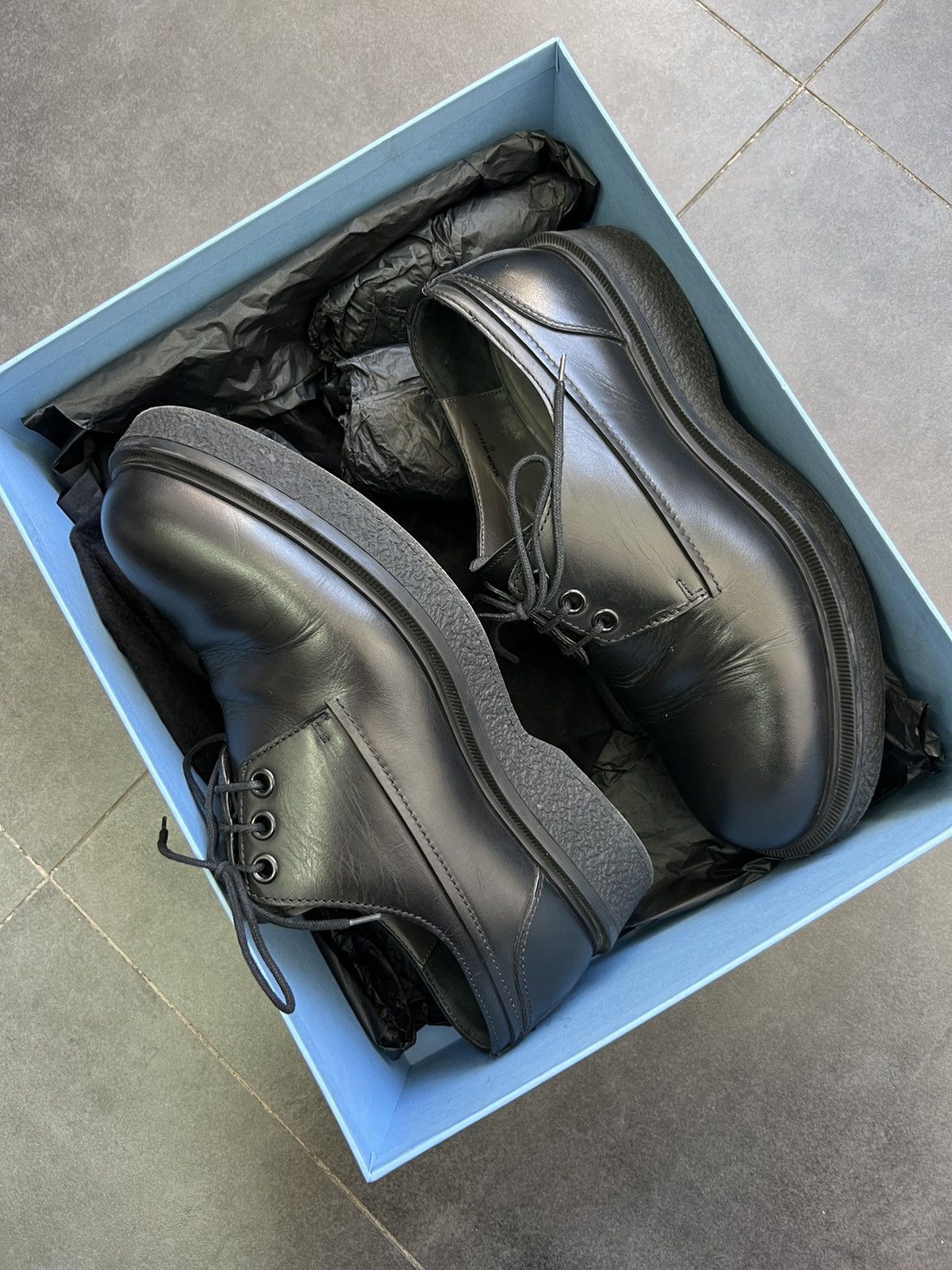 Lanvin Balenciaga steroid type Lanvin Round Toe Derby 43 Size US 10 / EU 43 - 2 Thumbnail