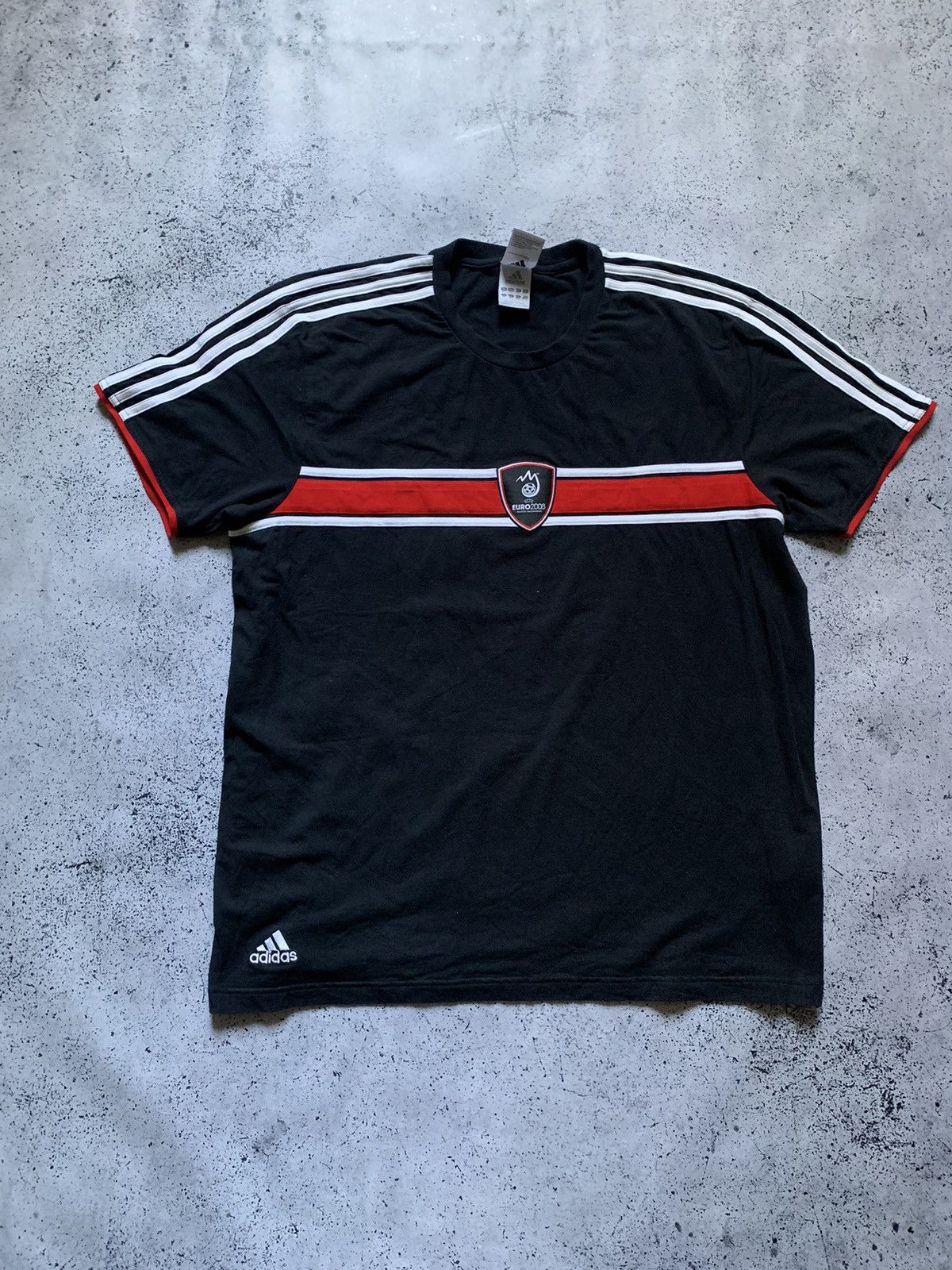 Adidas × Vintage Vintage Adidas Soccer Tee Y2K Football T-shirt USA Size US XL / EU 56 / 4 - 2 Thumbnail