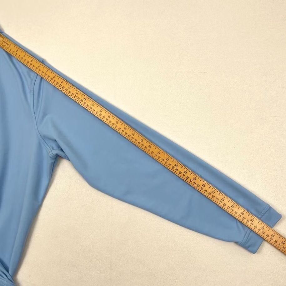 Peter Millar Peter Millar Perth Pullover Mens 2XL Light Blue Golf Quarter Zip Sleeved Regular Fit Shirt Size US XXL / EU 58 / 5 - 7 Thumbnail