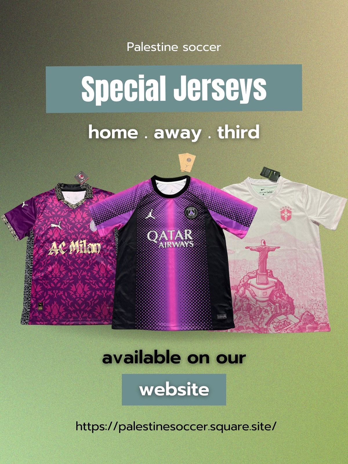 Other Special jerseys (@palestinesoccer) Size US L / EU 52-54 / 3 - 1 Preview