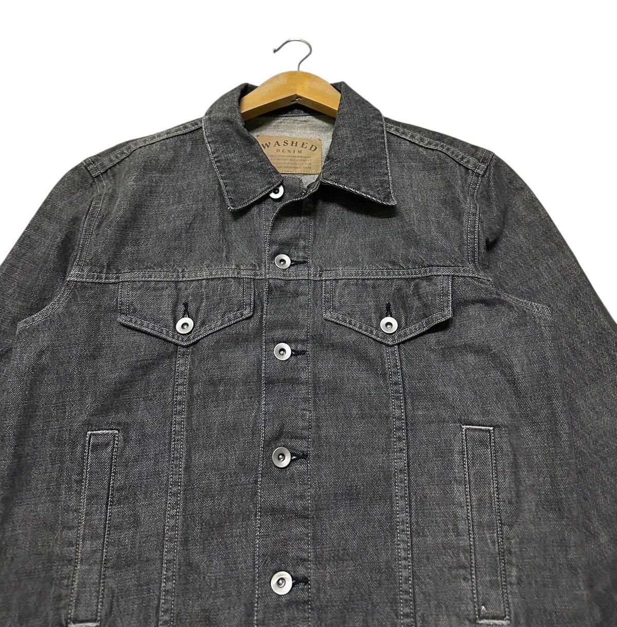 Japanese Brand Washed denim type 2 trucker denim jacket Size US M / EU 48-50 / 2 - 3 Thumbnail