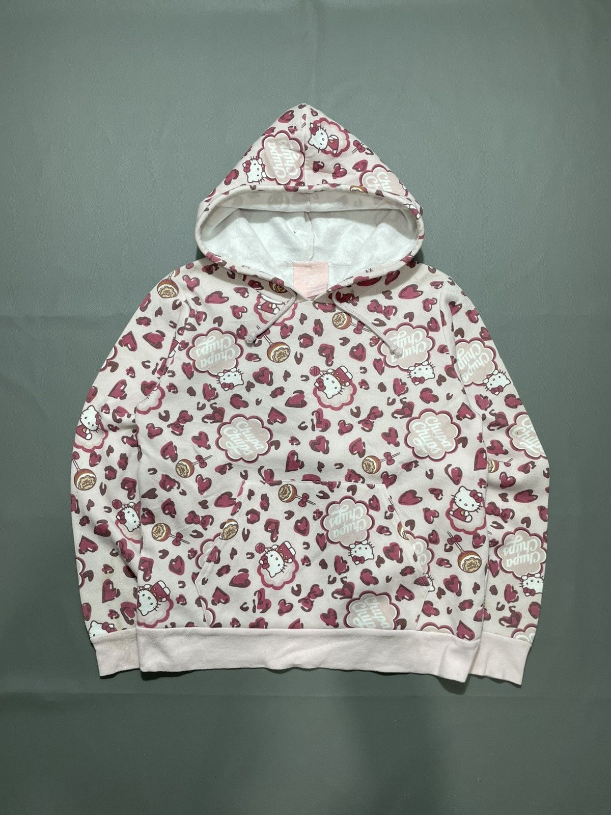 Hysteric Glamour Chupa Chups Hello kitty Hoodie full Printed hysteric style Size L / US 10 / IT 46 - 1 Thumbnail