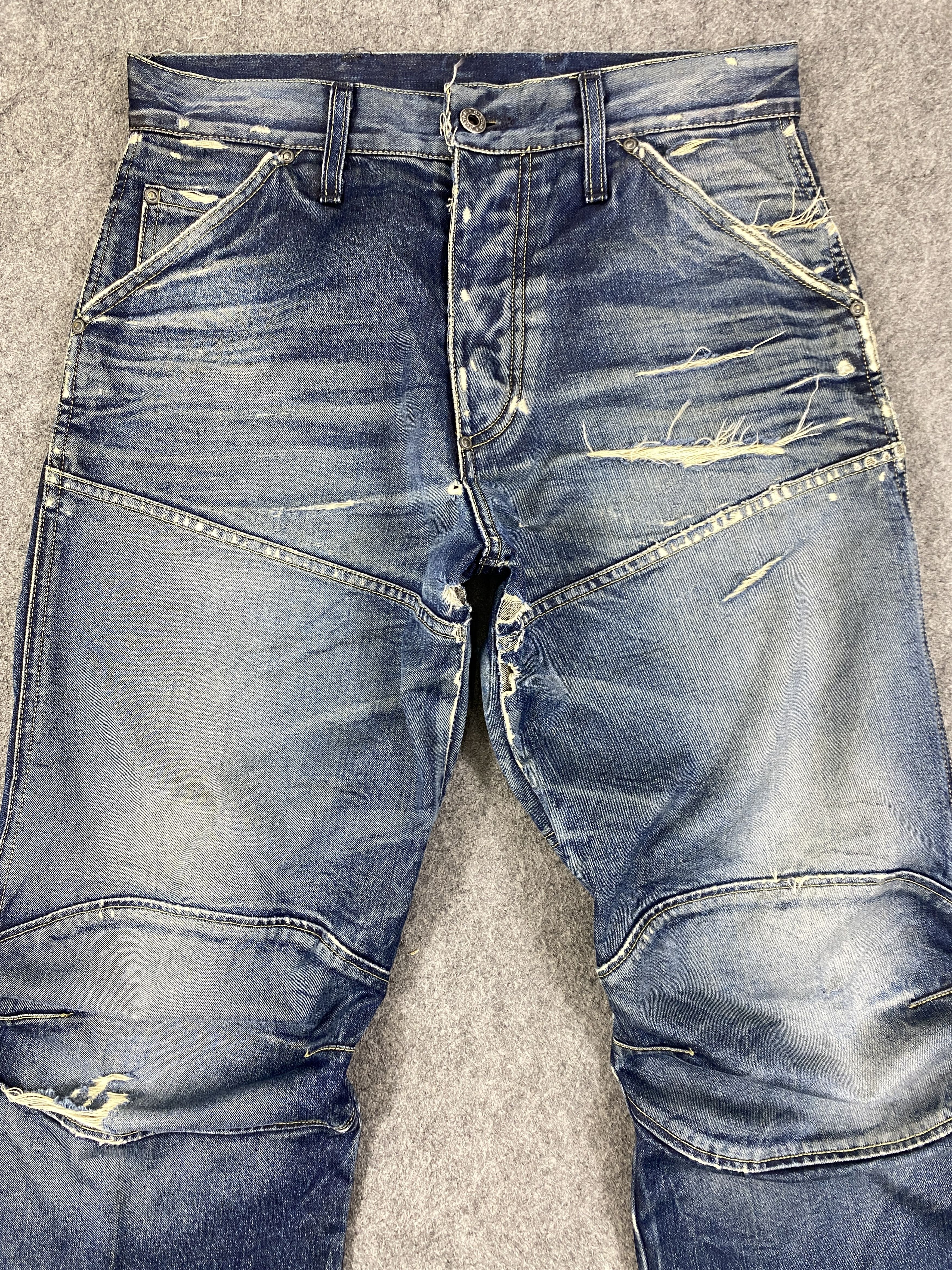 Hysteric Glamour Faded Blue Baggy HYSTERIC STYLE Jeans 30x29 Denim - JN3314 Size US 30 / EU 46 - 3 Thumbnail