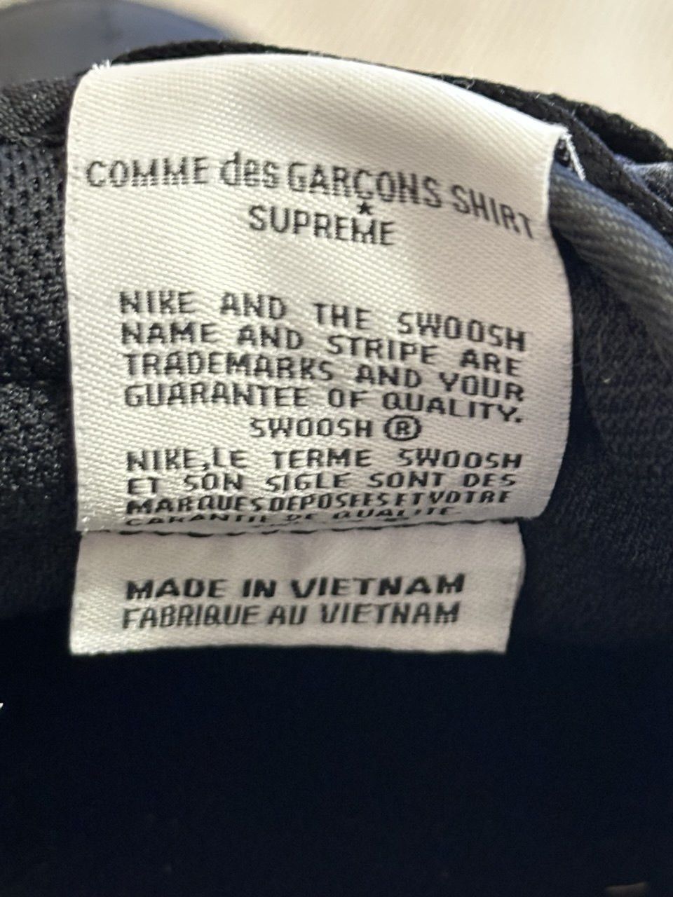 Nike × Supreme Comme Des Garcons X Supreme Split Swoosh Air Force 1 Size US 9 / EU 42 - 6 Thumbnail