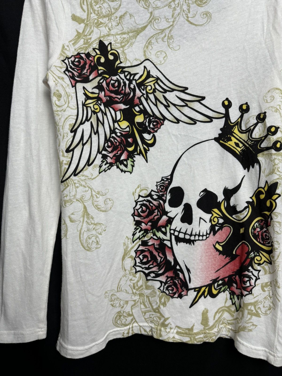 Yasuyuki Ishii GOTHIC JAPANESE SKULL LONG SLEEVE Size US M / EU 48-50 / 2 - 5 Thumbnail