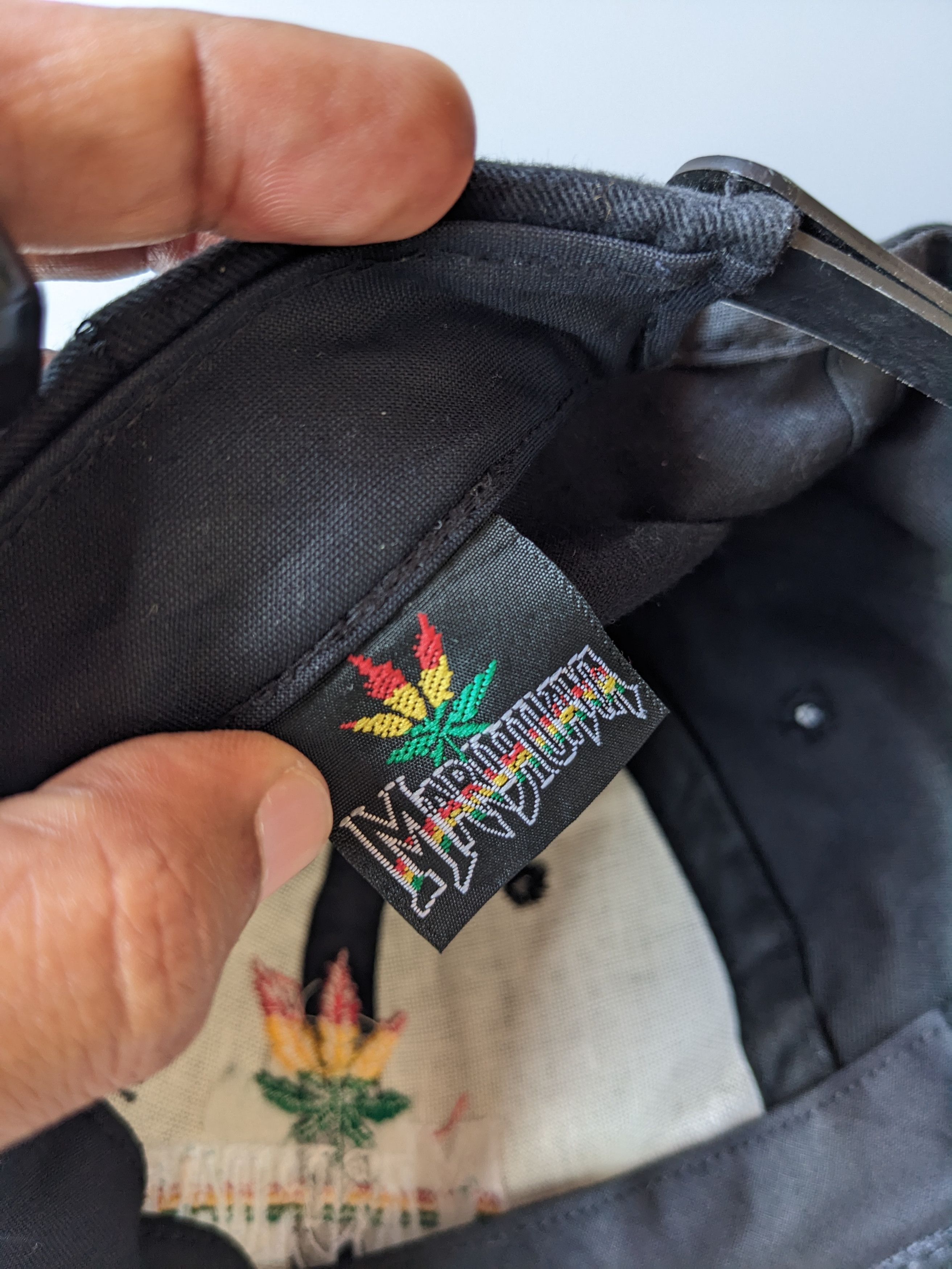 Vintage Vintage Marijuana rastafari cap Size ONE SIZE - 6 Thumbnail