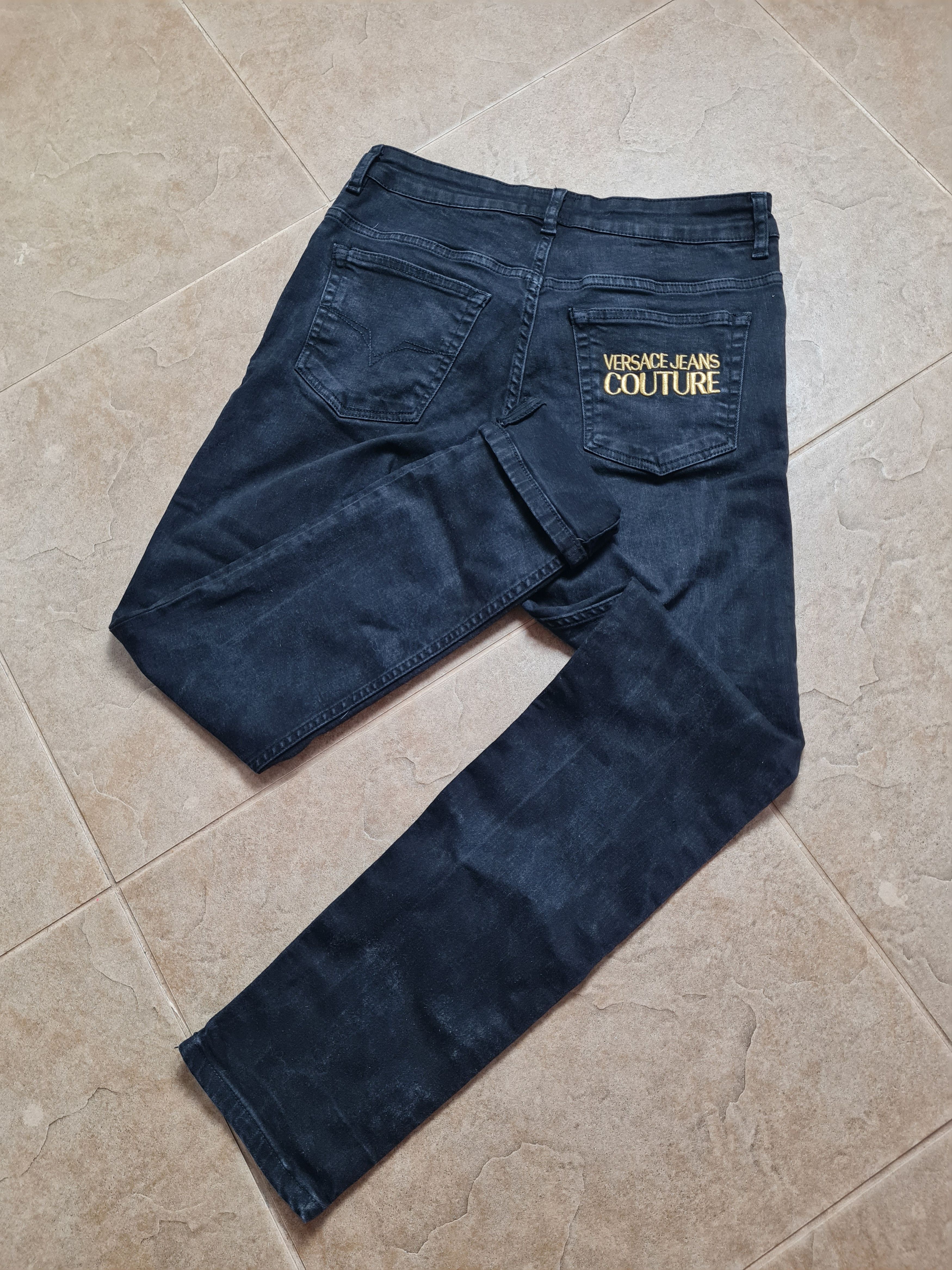 Versace Jeans Couture VINTAGE VERSACE JEANS COUTURE DENIM BIG LOGO TAG IT 44 Size US 28 / EU 44 - 19 Thumbnail