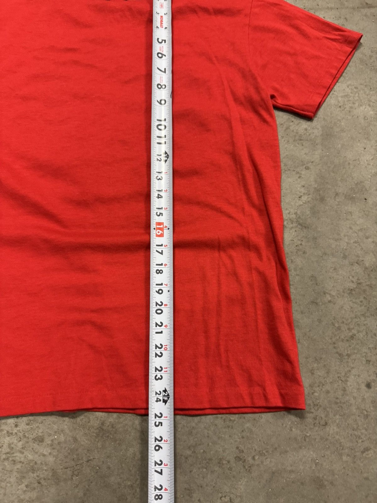 Vintage Vintage 1986 San Francisco 49ers T Shirt NFL Size Large Red Size US M / EU 48-50 / 2 - 8 Thumbnail