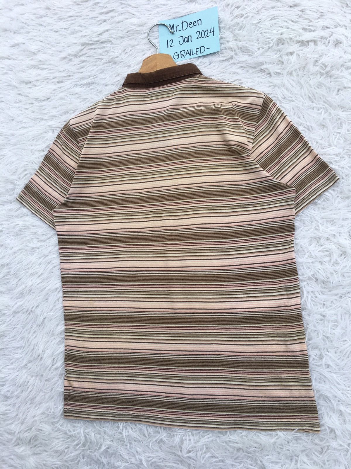 Katharine Hamnett London Rare Vintage HAMNETT London Stripes Tshirt Size US M / EU 48-50 / 2 - 12 Thumbnail