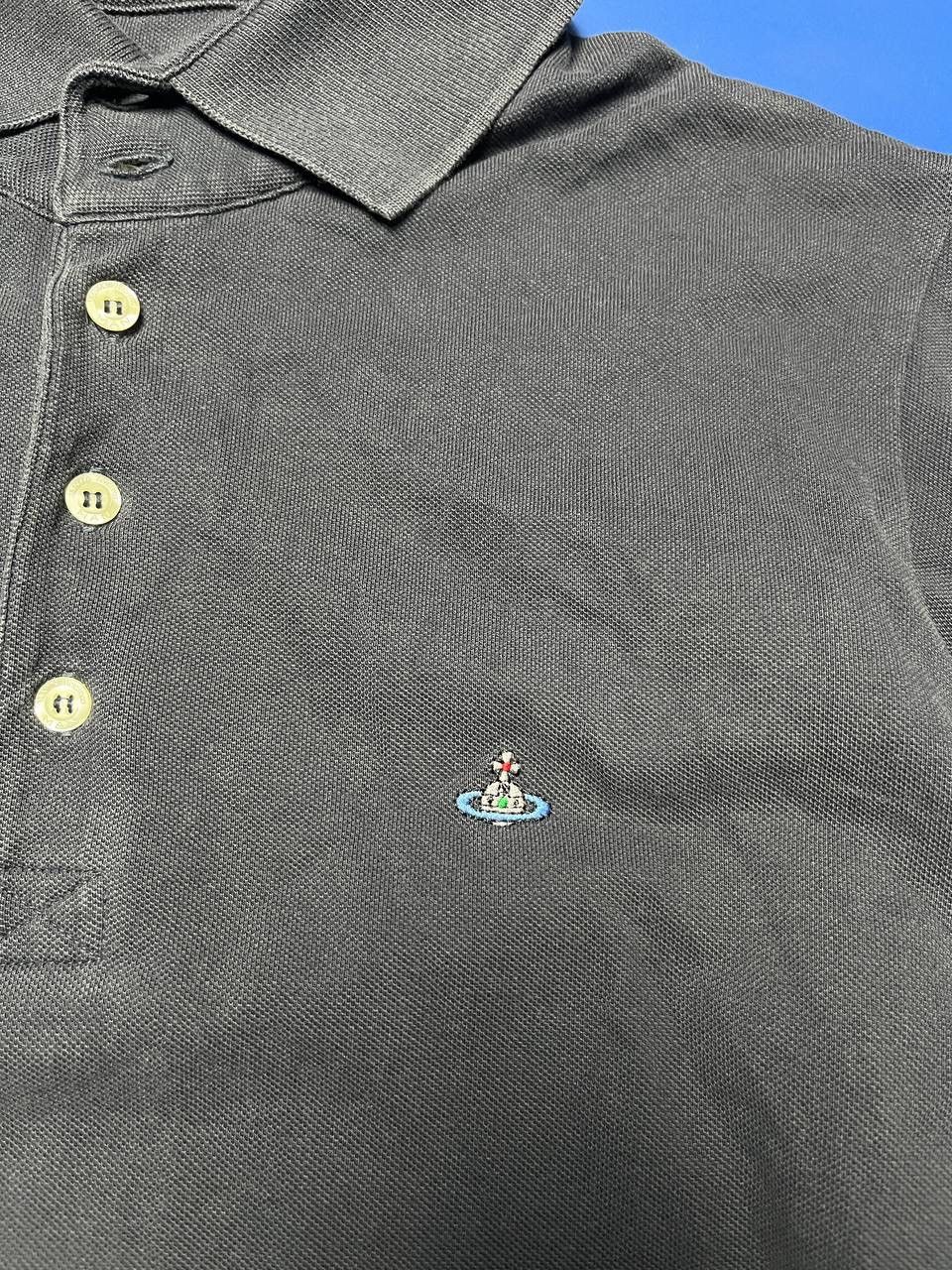 Vivienne Westwood Vivienne Westwood Polo Shirt Long Sleeve Logo Orb Men Size US M / EU 48-50 / 2 - 5 Thumbnail
